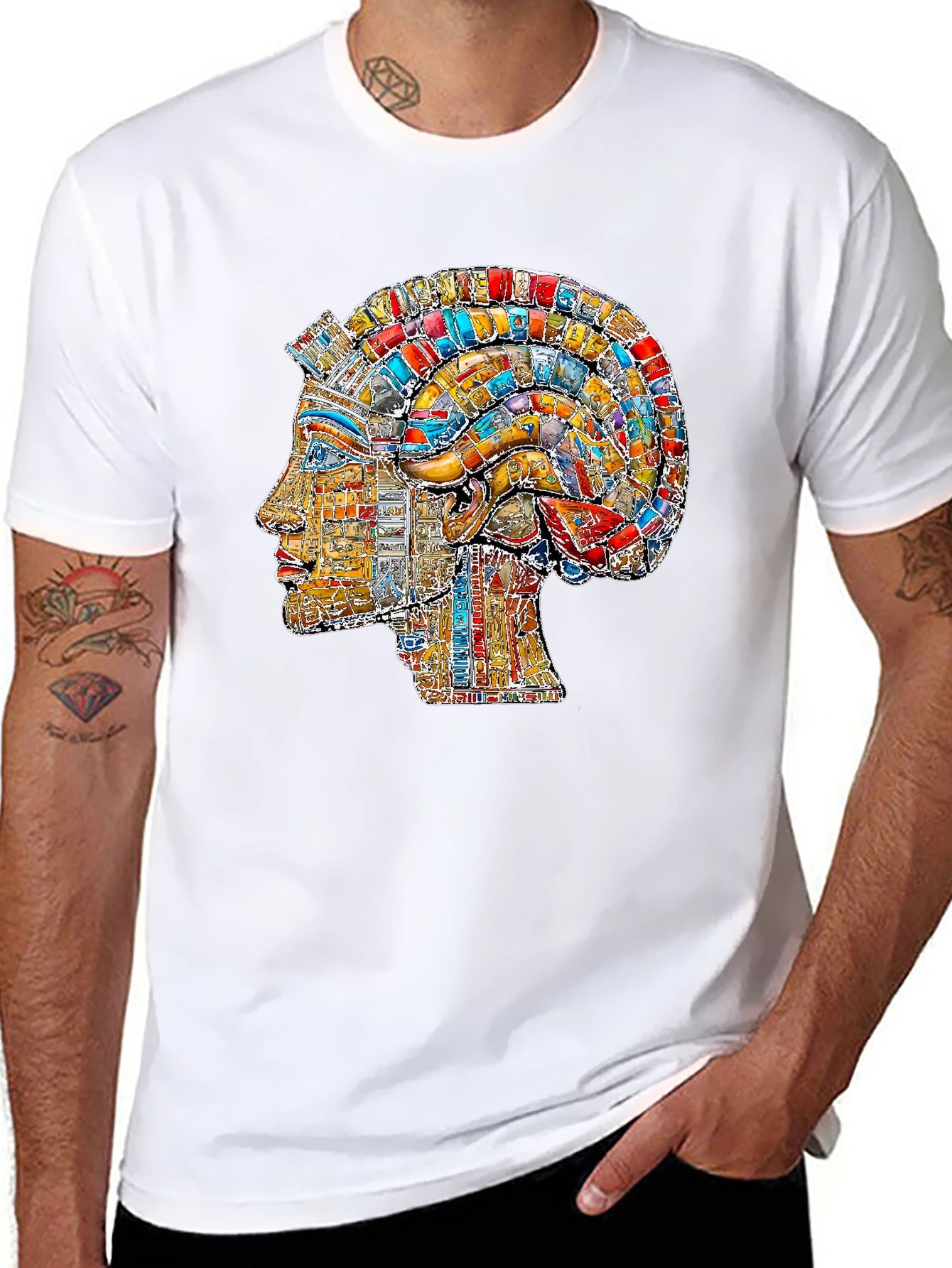 Egyptian Pharaoh Graphic T-Shirt - Unique Design