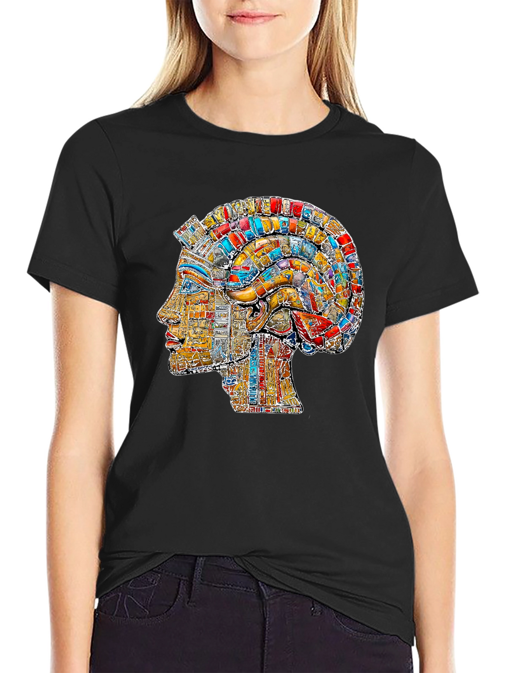 Egyptian Pharaoh Graphic T-Shirt - Unique Design