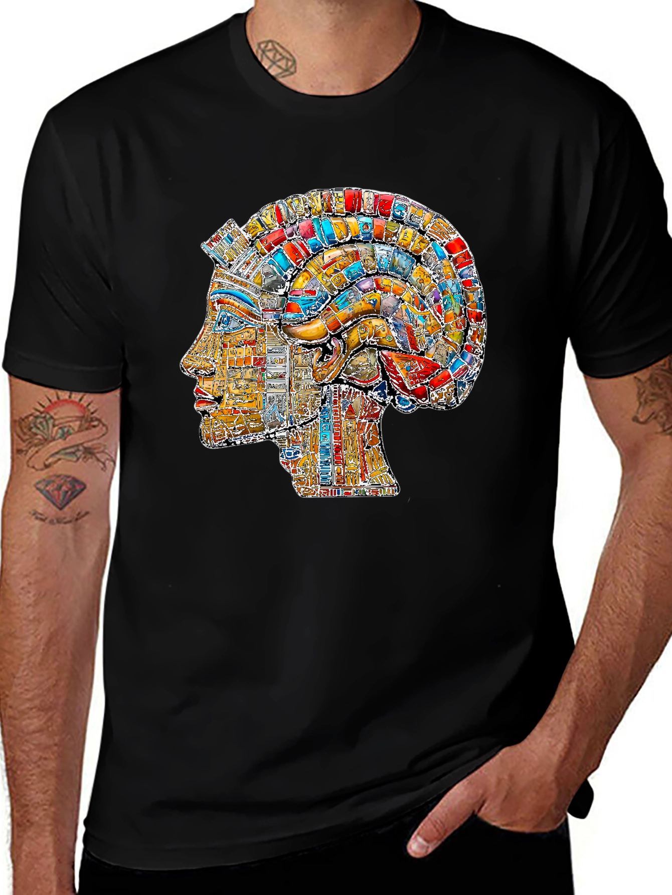 Egyptian Pharaoh Graphic T-Shirt - Unique Design