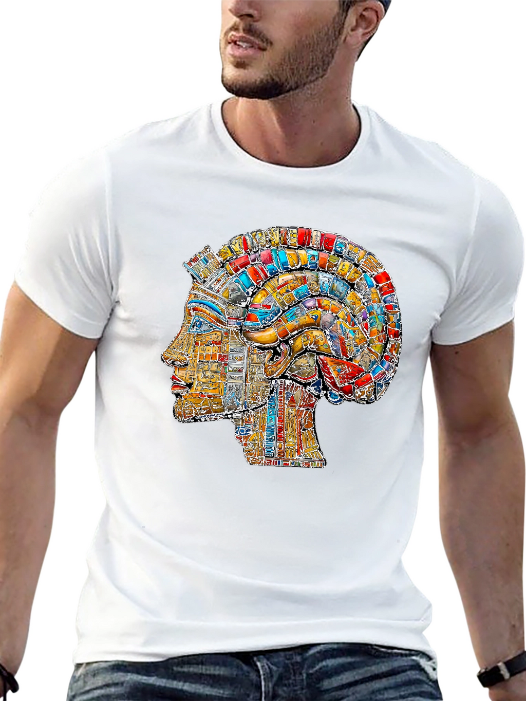 Egyptian Pharaoh Graphic T-Shirt - Unique Design