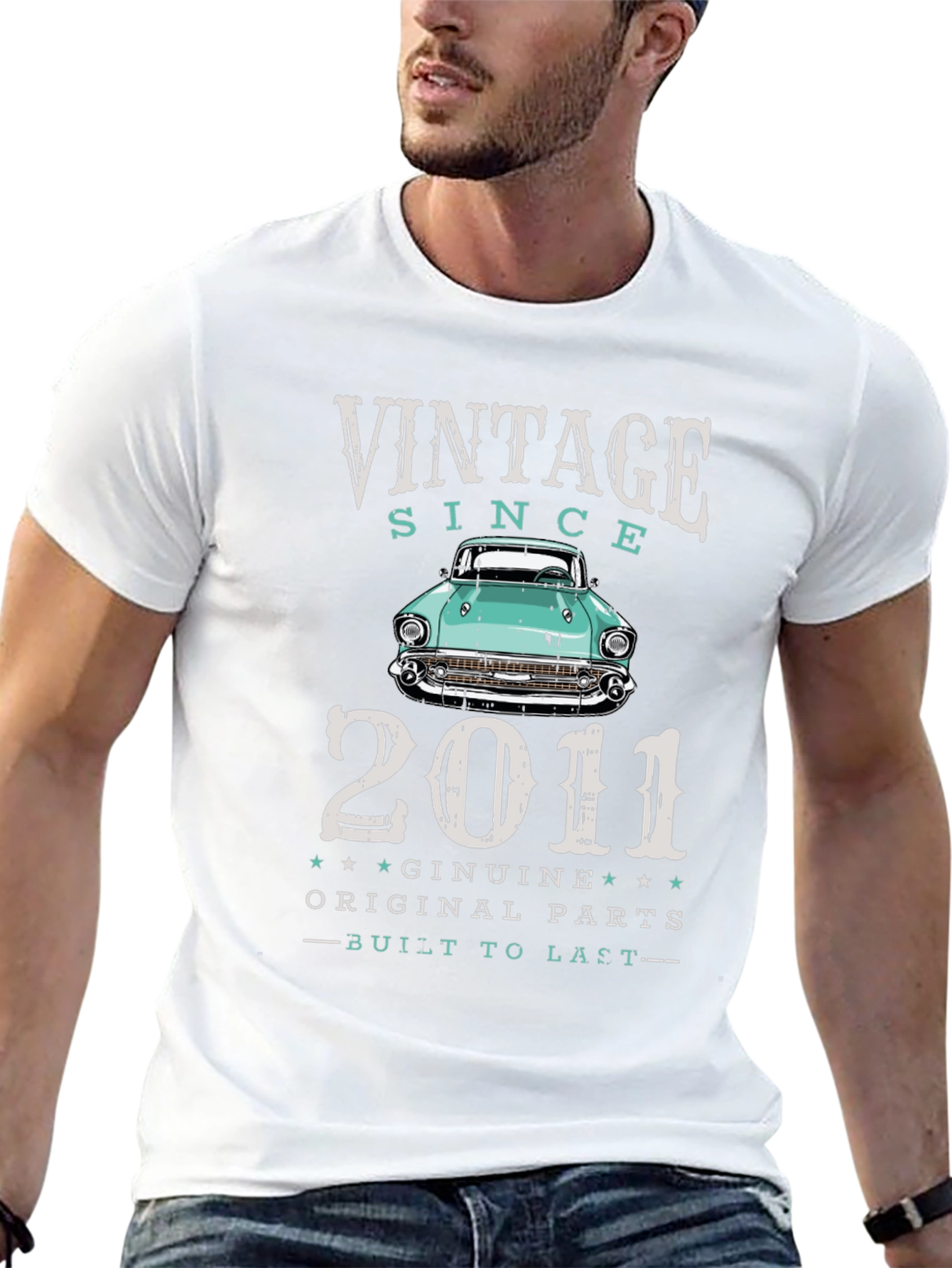 Vintage Since 2011 Car T-Shirt