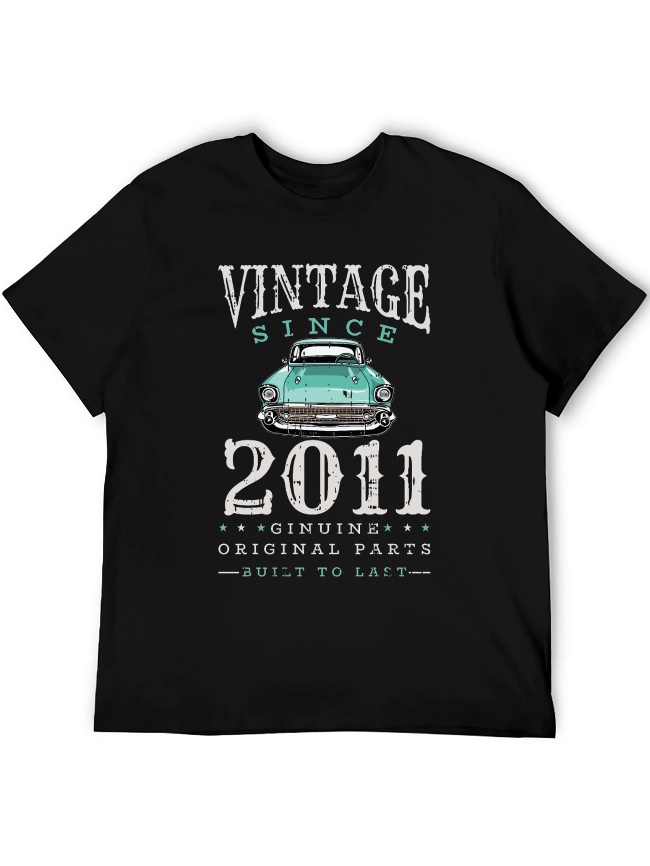 Vintage Since 2011 Car T-Shirt