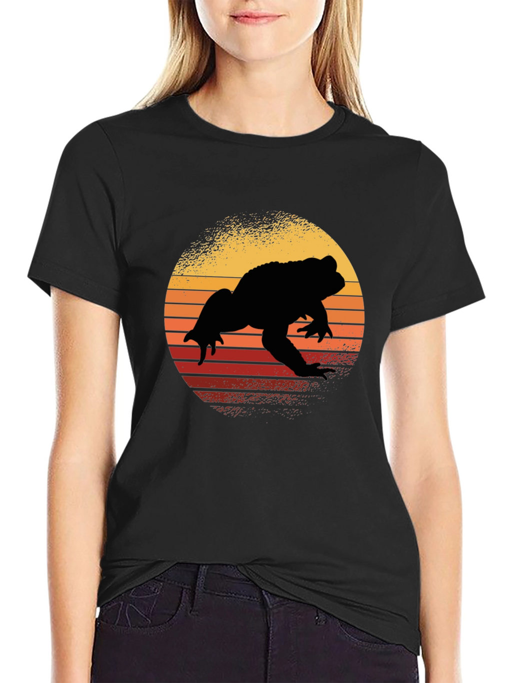 Retro Toad Silhouette T-Shirt