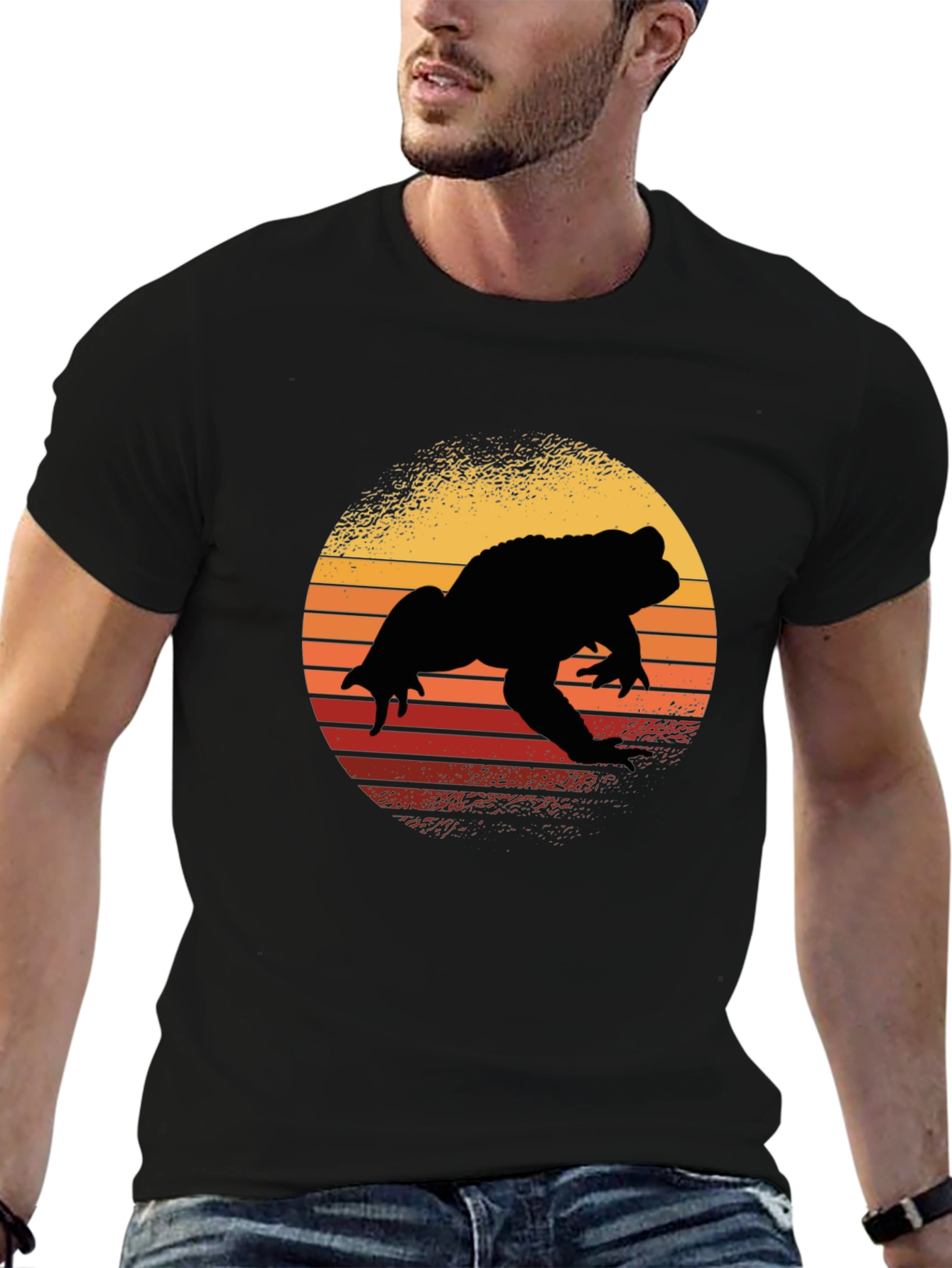 Retro Toad Silhouette T-Shirt