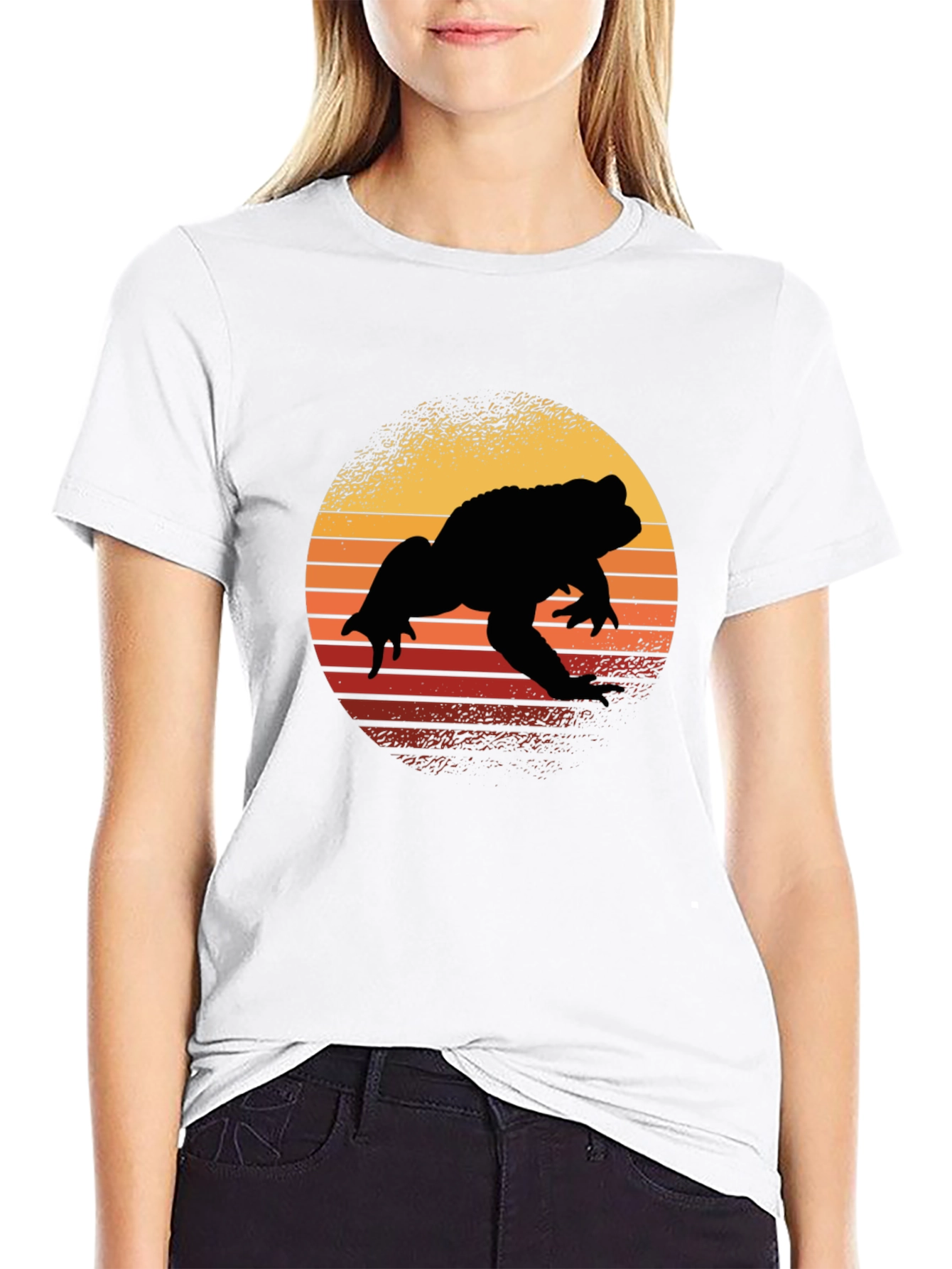 Retro Toad Silhouette T-Shirt