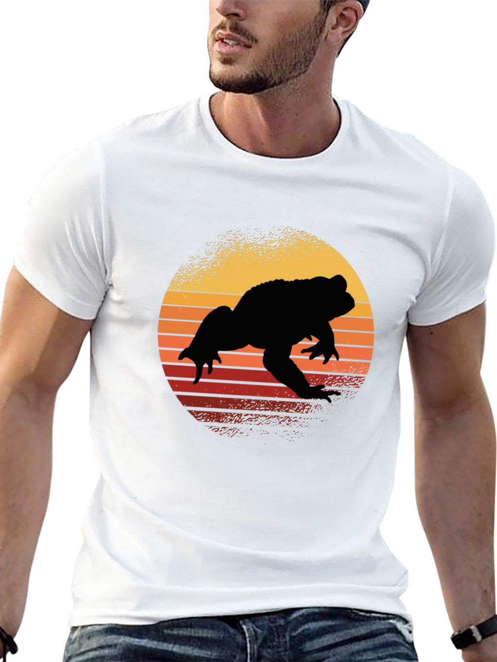 Retro Toad Silhouette T-Shirt