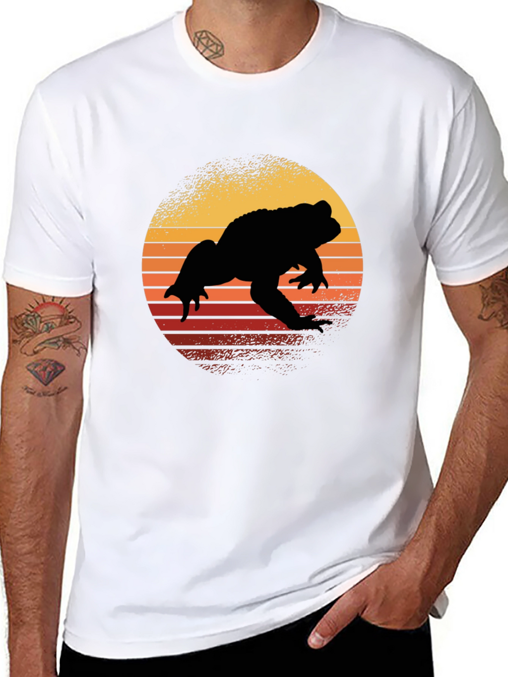 Retro Toad Silhouette T-Shirt