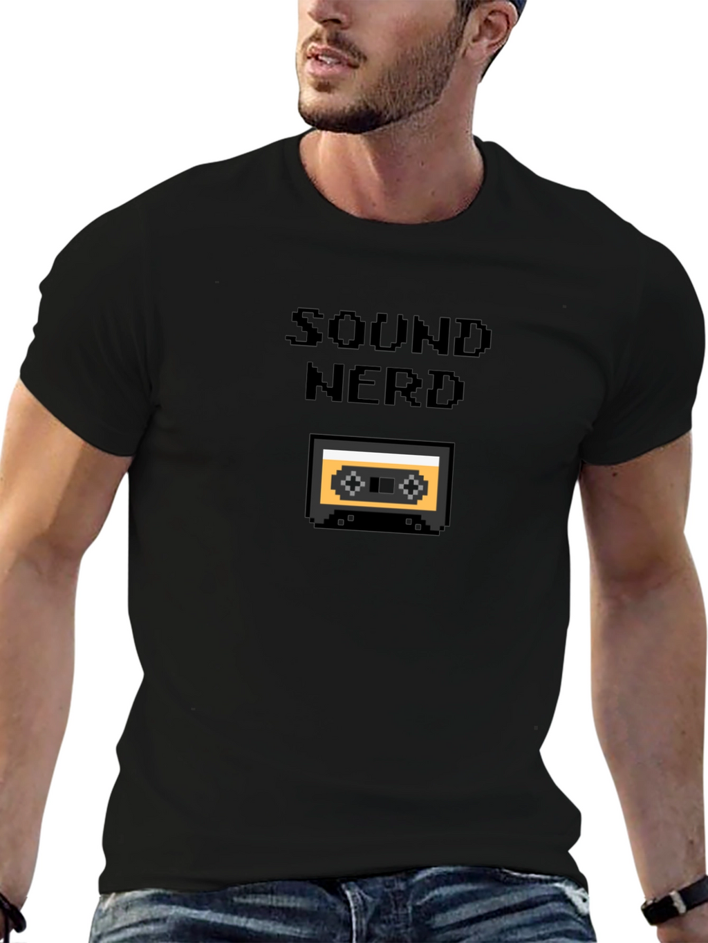 Sound Nerd Cassette Tape Graphic Tee