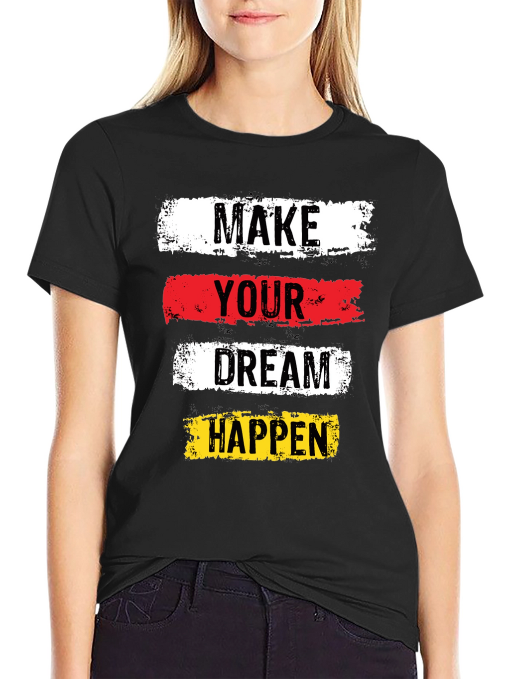Inspirational Graphic Tee: Make Your Dream Happen