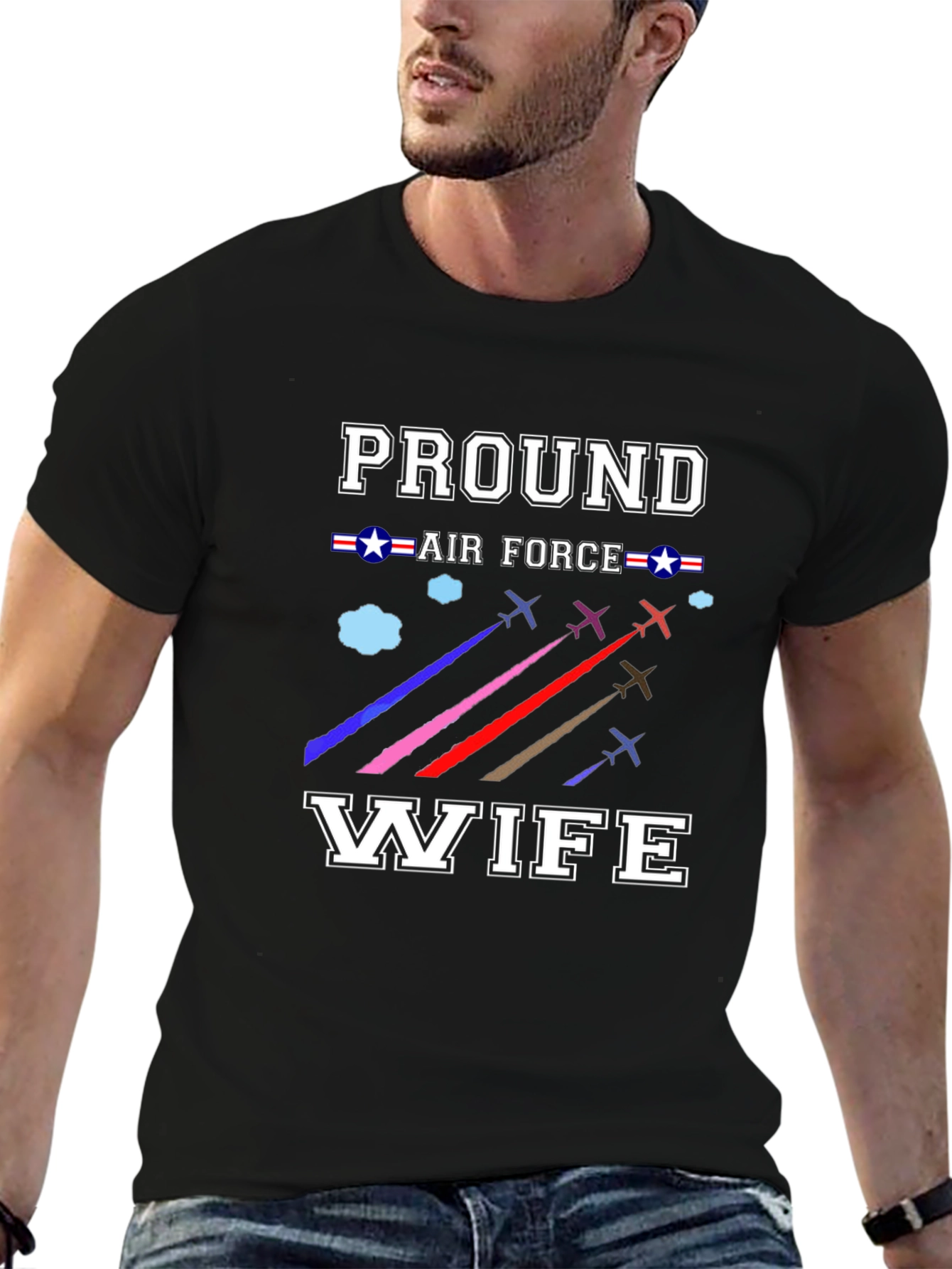 Proud Air Force Wife T-Shirt