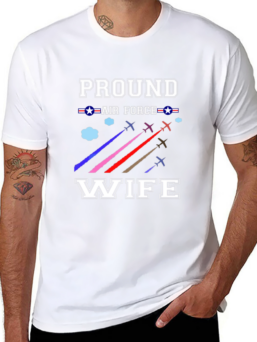 Proud Air Force Wife T-Shirt