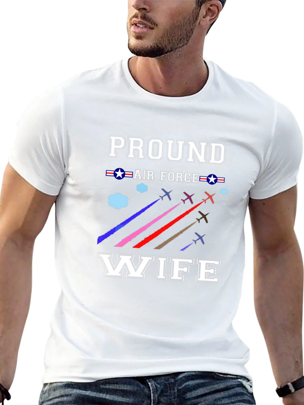 Proud Air Force Wife T-Shirt