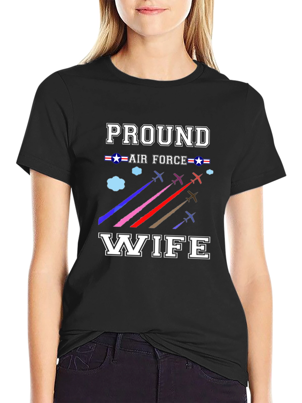 Proud Air Force Wife T-Shirt