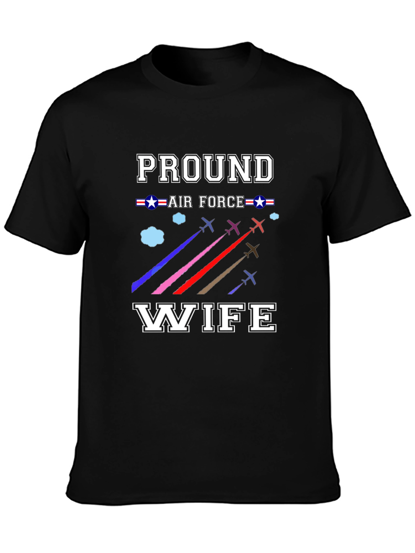 Proud Air Force Wife T-Shirt