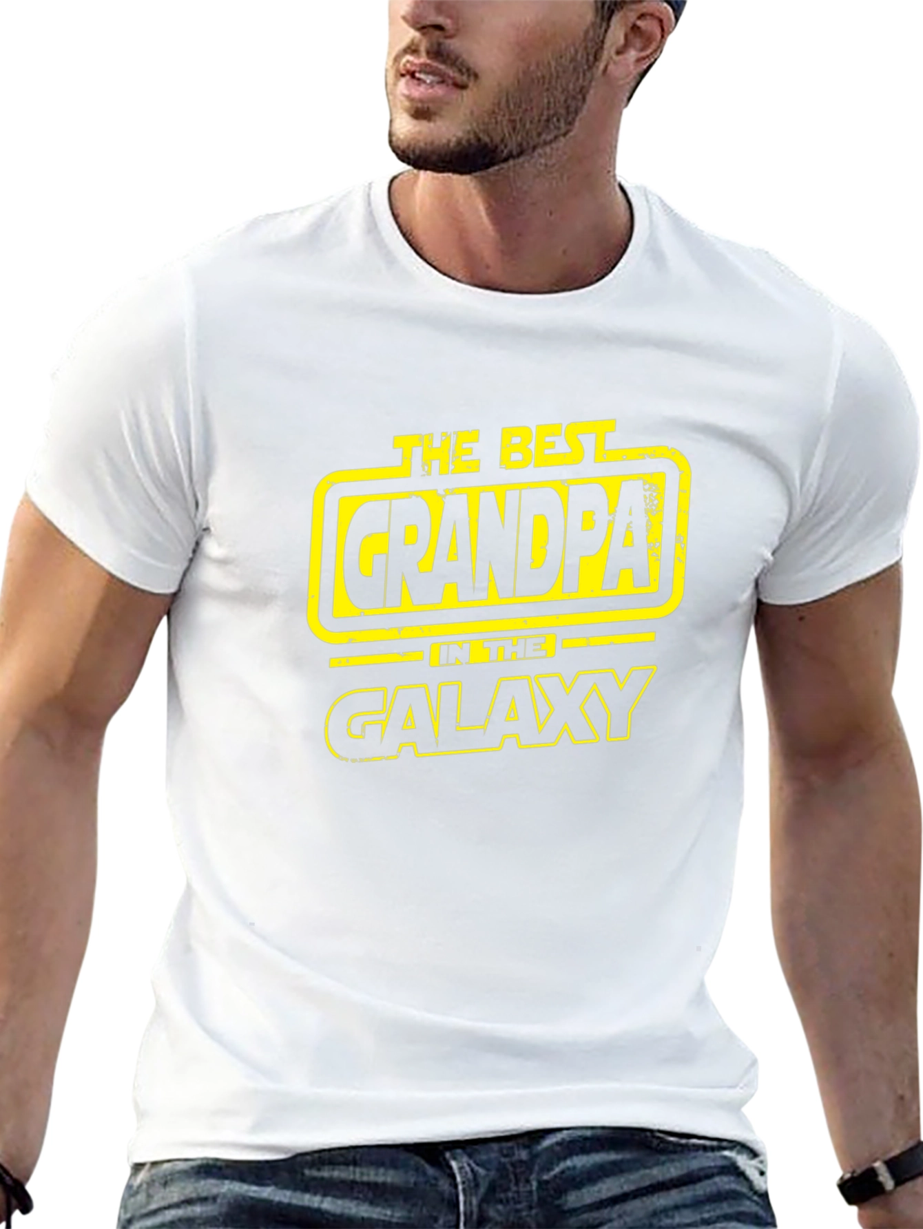 Best Grandpa in the Galaxy Star Wars T-Shirt