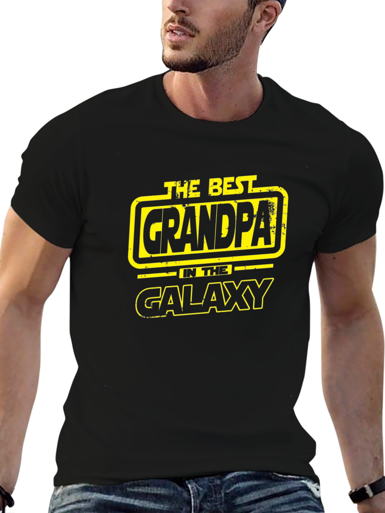 Best Grandpa in the Galaxy Star Wars T-Shirt