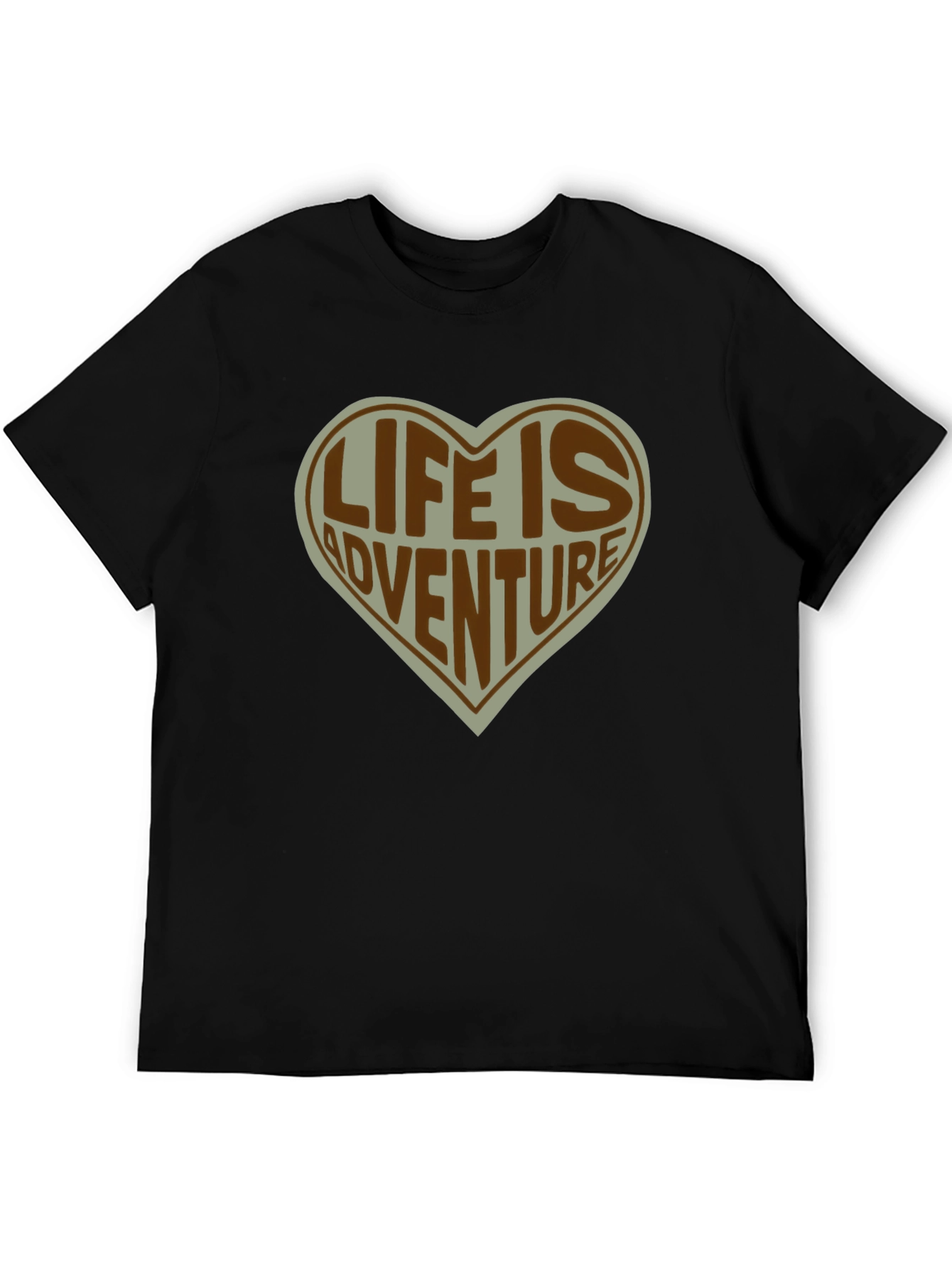 Life is Adventure Heart T-Shirt
