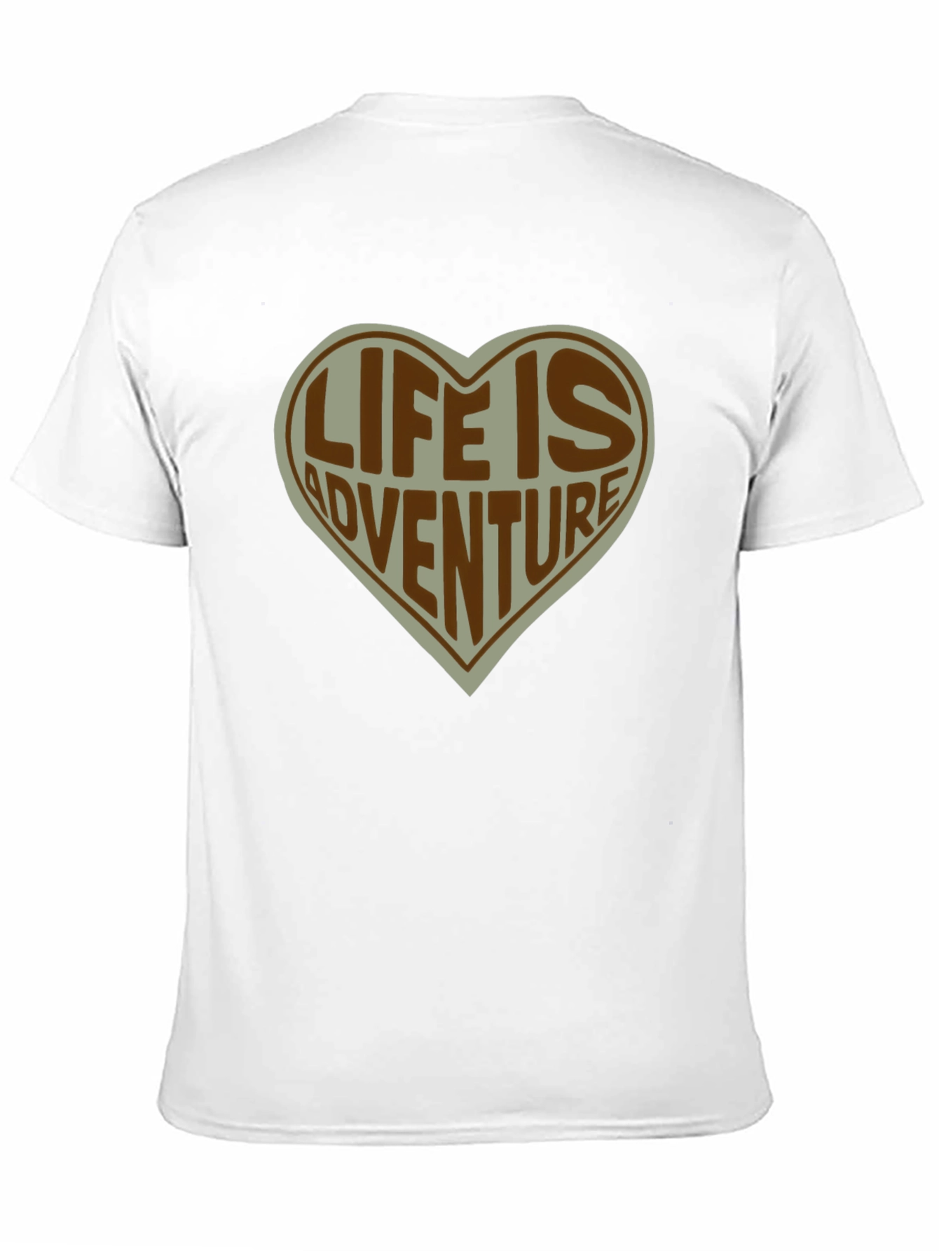 Life is Adventure Heart T-Shirt