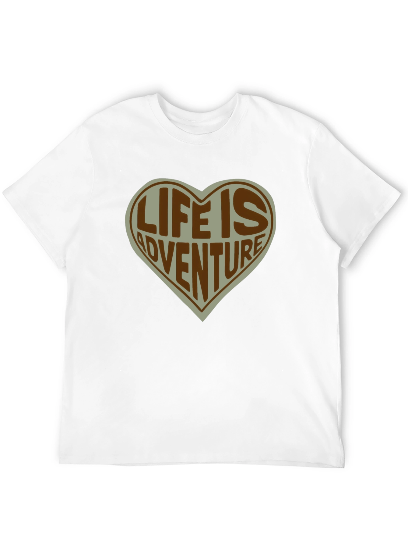 Life is Adventure Heart T-Shirt