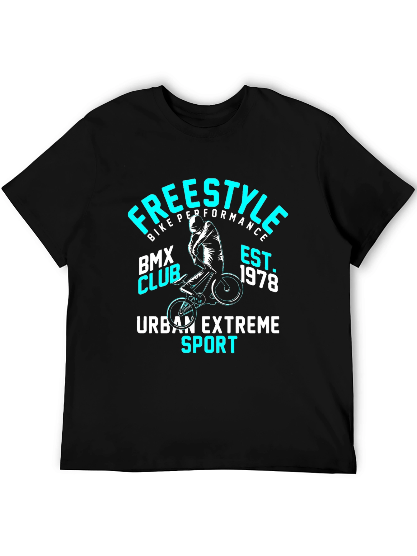 Freestyle BMX Club T-Shirt - Urban Extreme Sport Tee