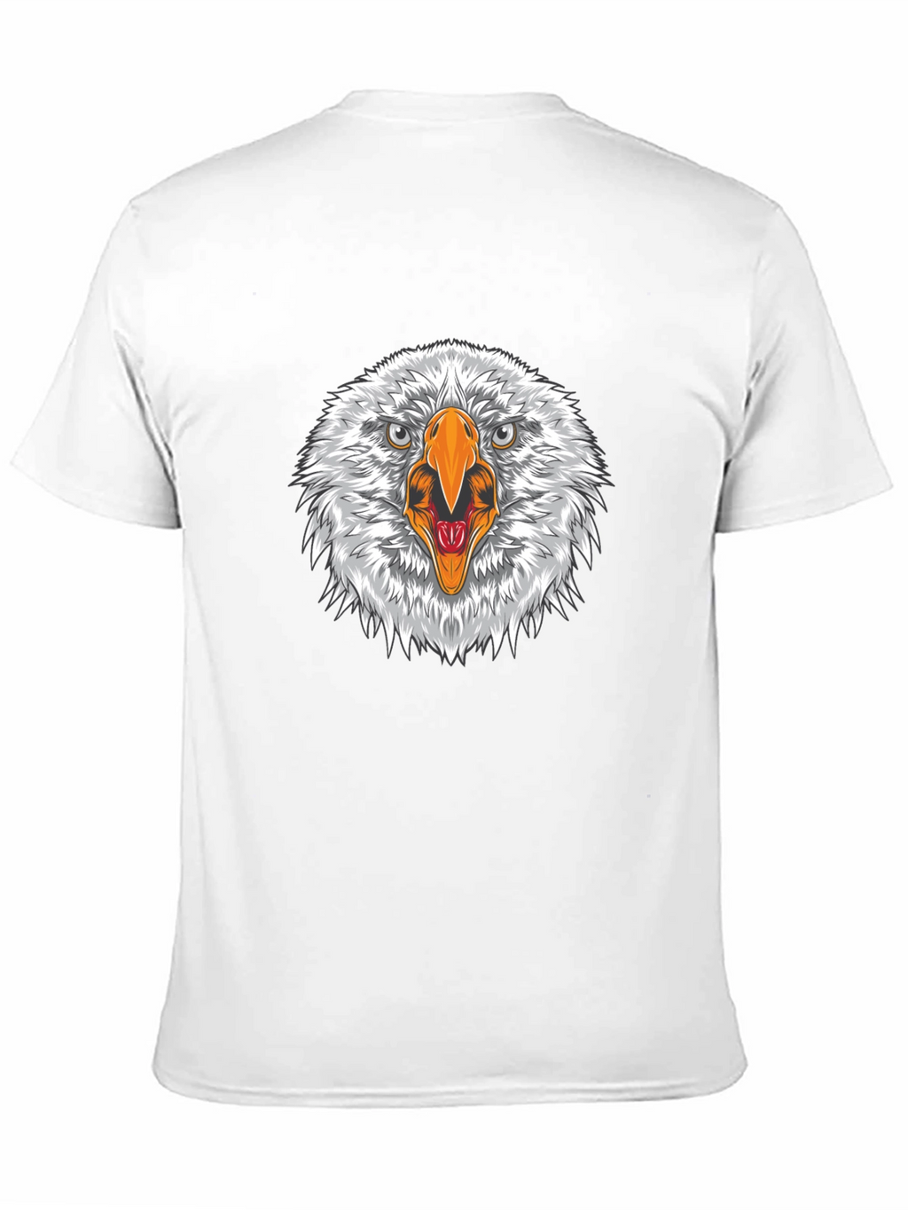 Eagle Head Graphic Black T-Shirt