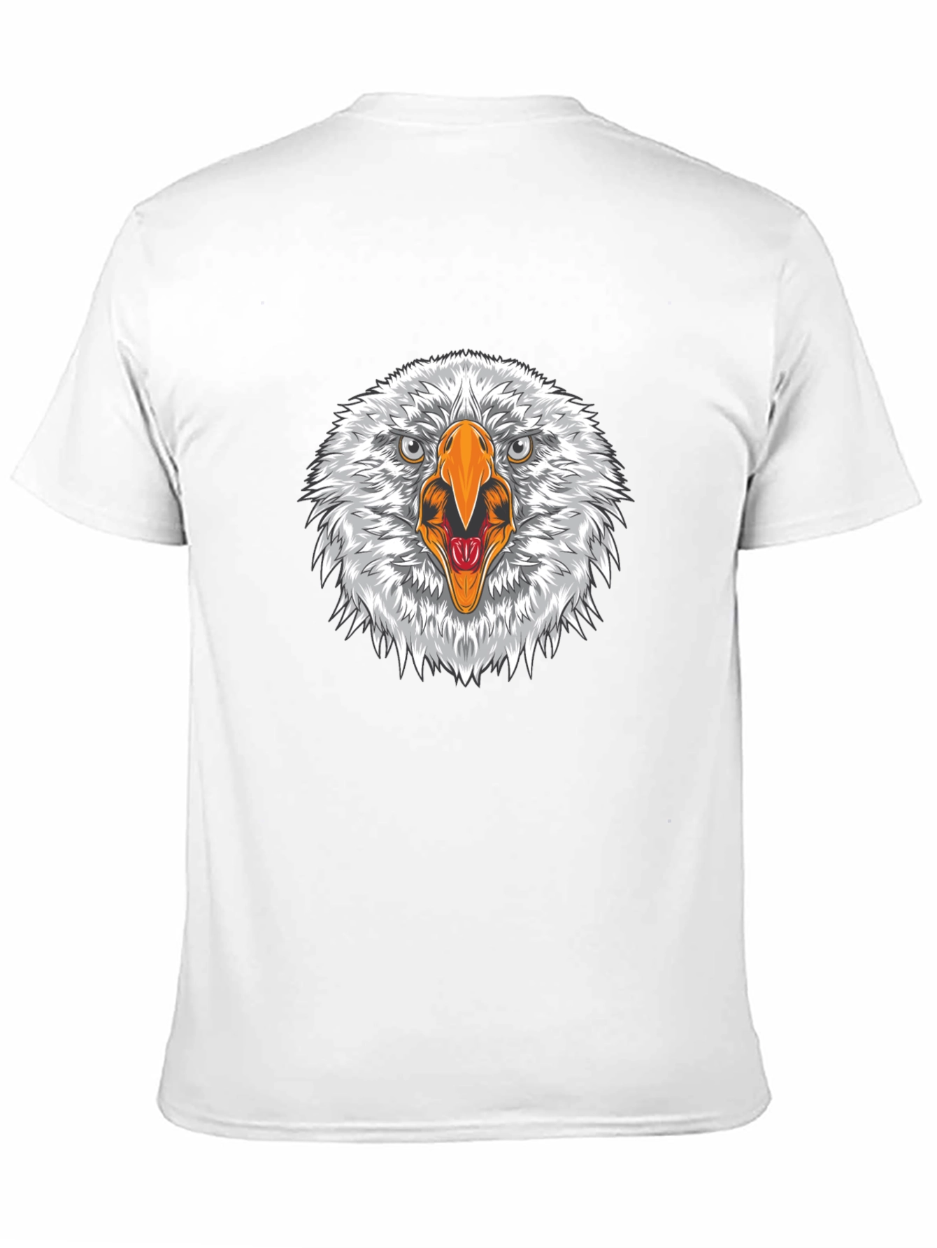 Eagle Head Graphic Black T-Shirt