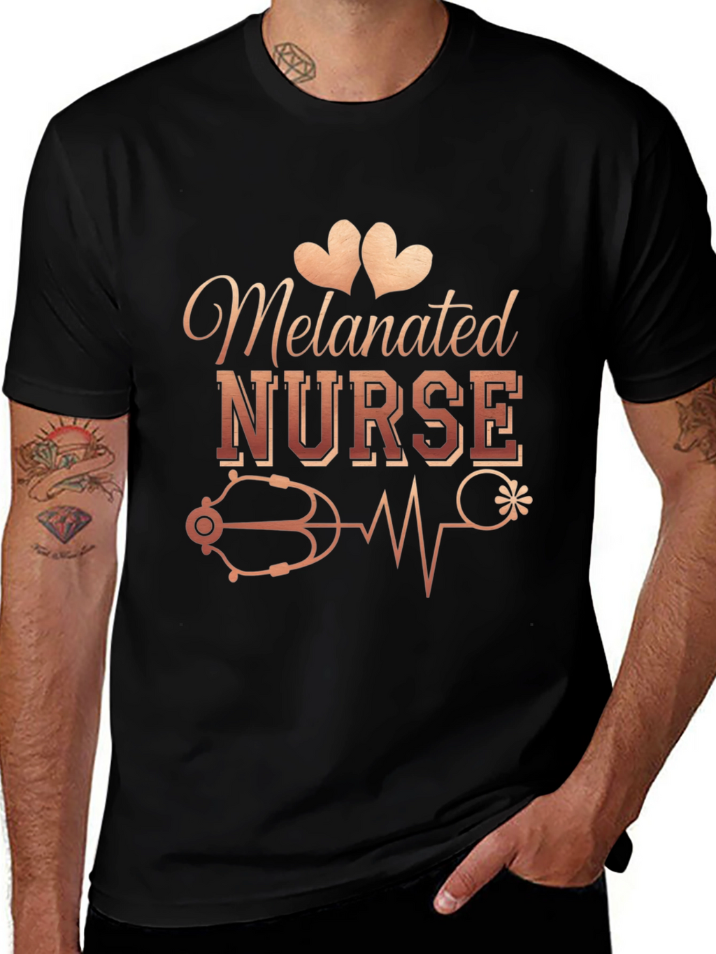 Melanated Nurse T-Shirt