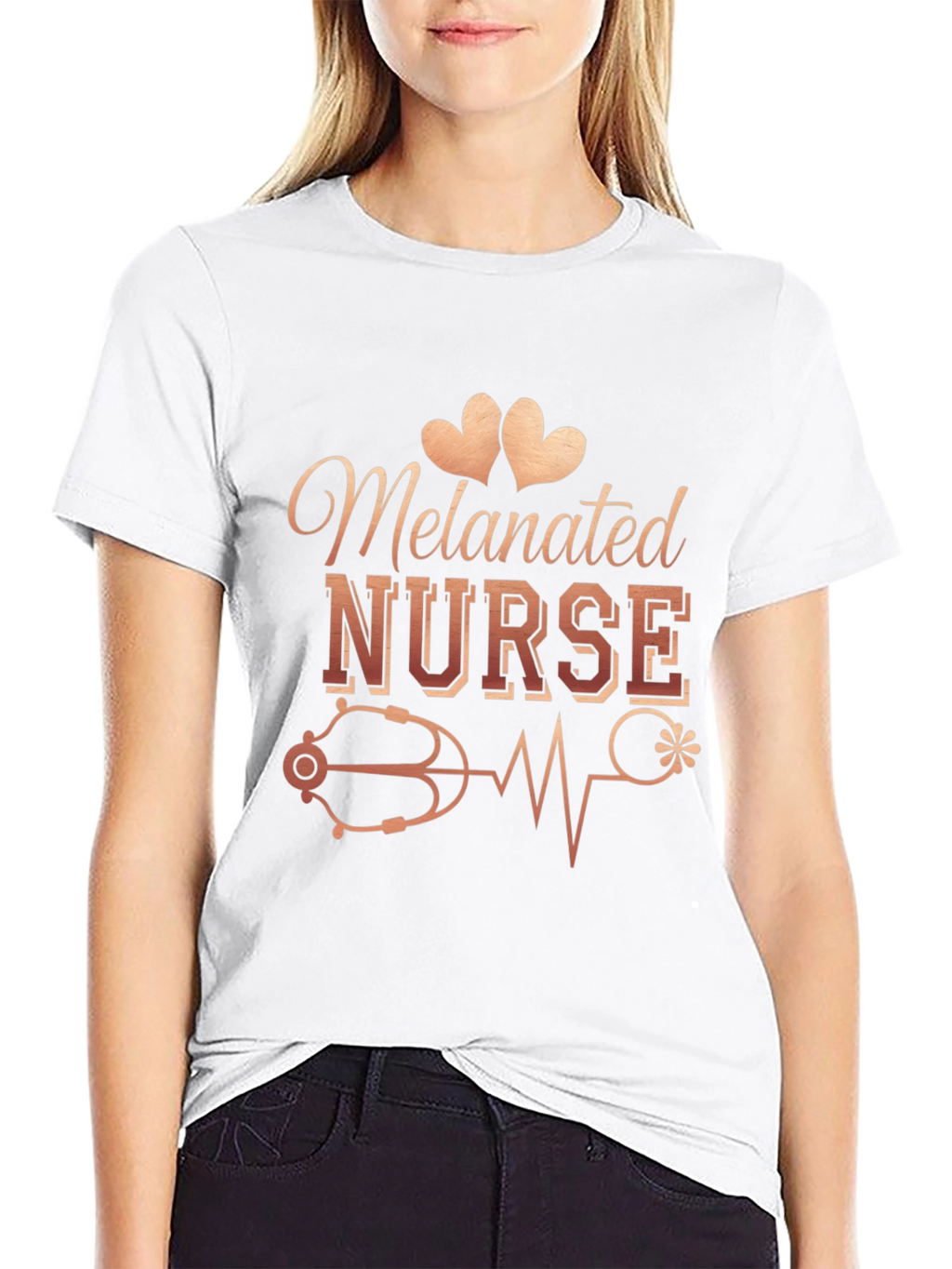 Melanated Nurse T-Shirt