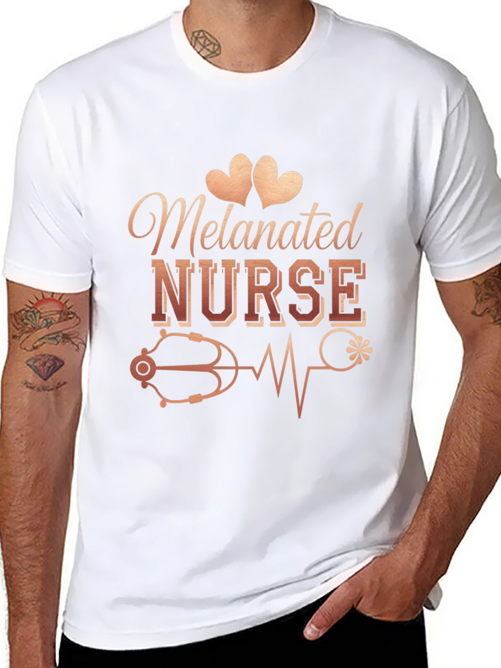 Melanated Nurse T-Shirt