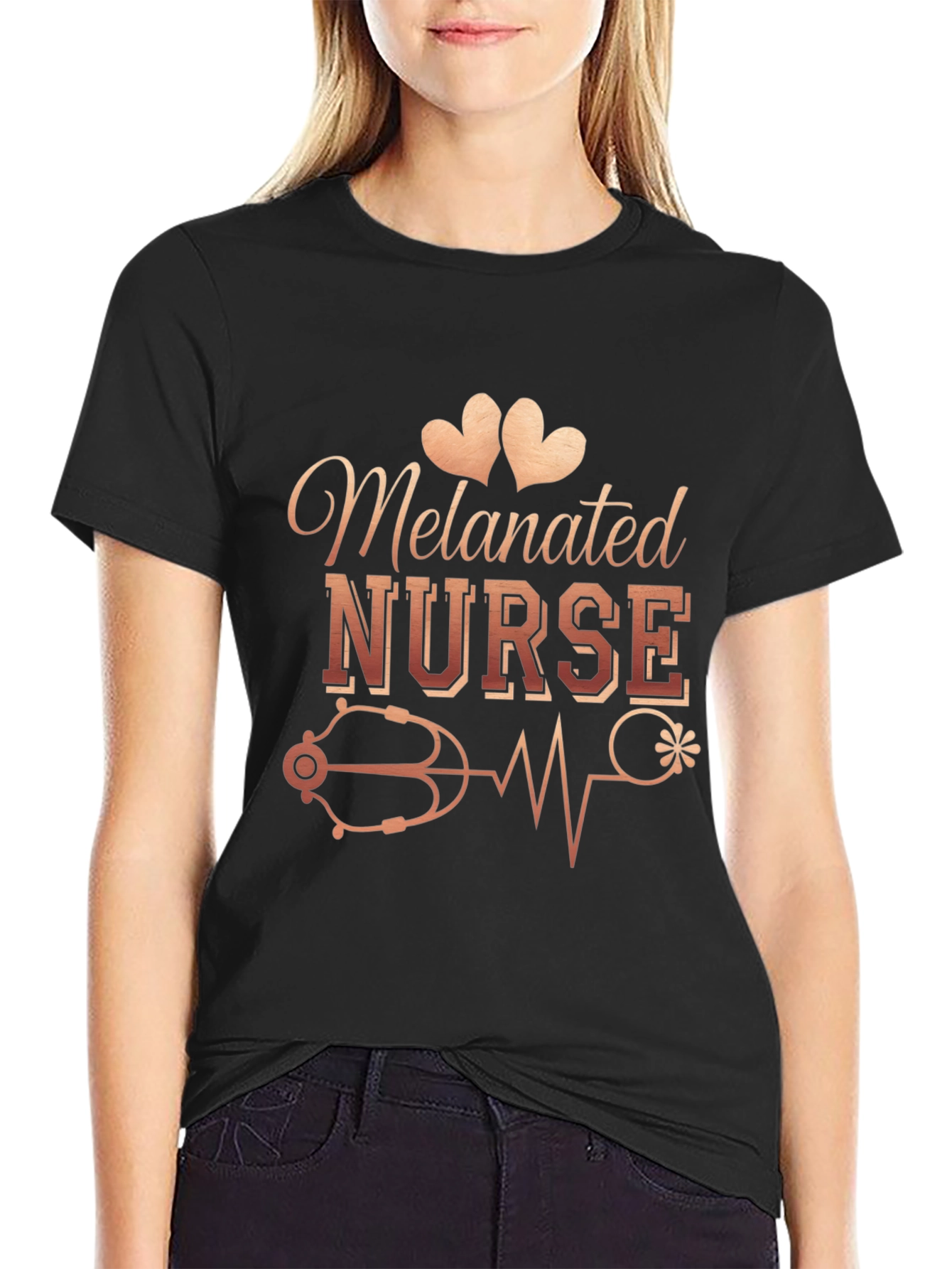 Melanated Nurse T-Shirt