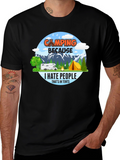 Camping Because I Hate People T-Shirt