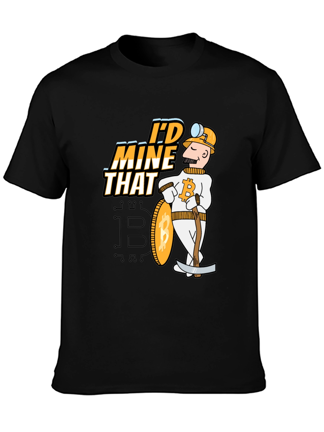 Bitcoin Miner T-Shirt - Crypto Mining Graphic Tee