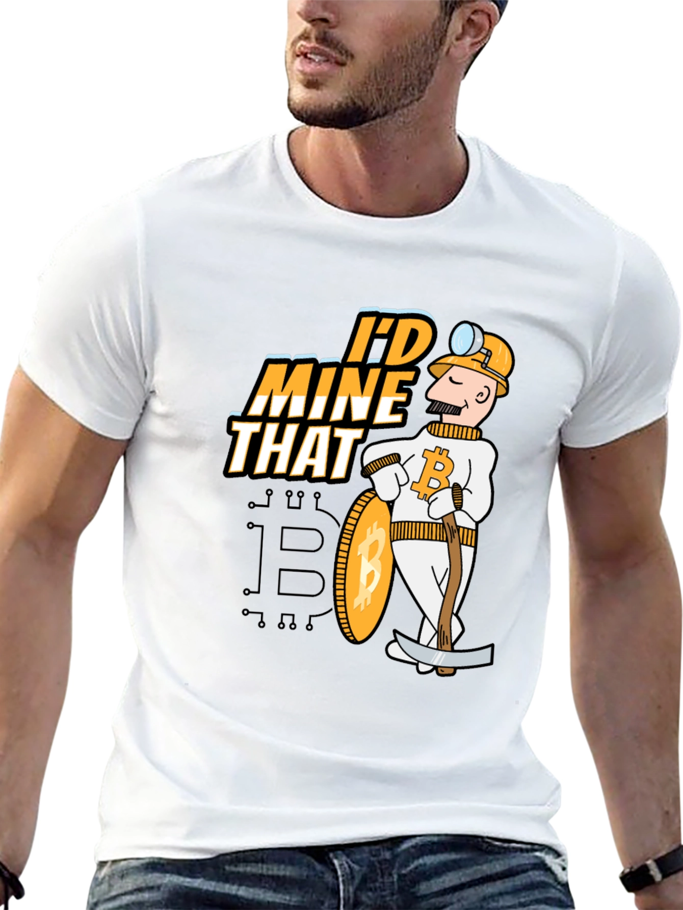 Bitcoin Miner T-Shirt - Crypto Mining Graphic Tee