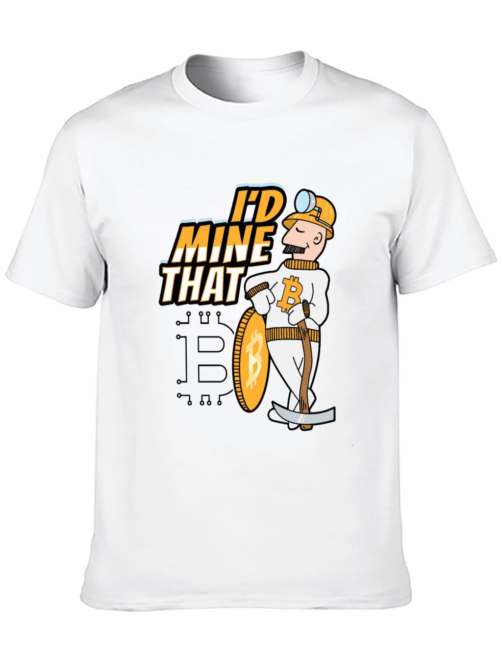 Bitcoin Miner T-Shirt - Crypto Mining Graphic Tee