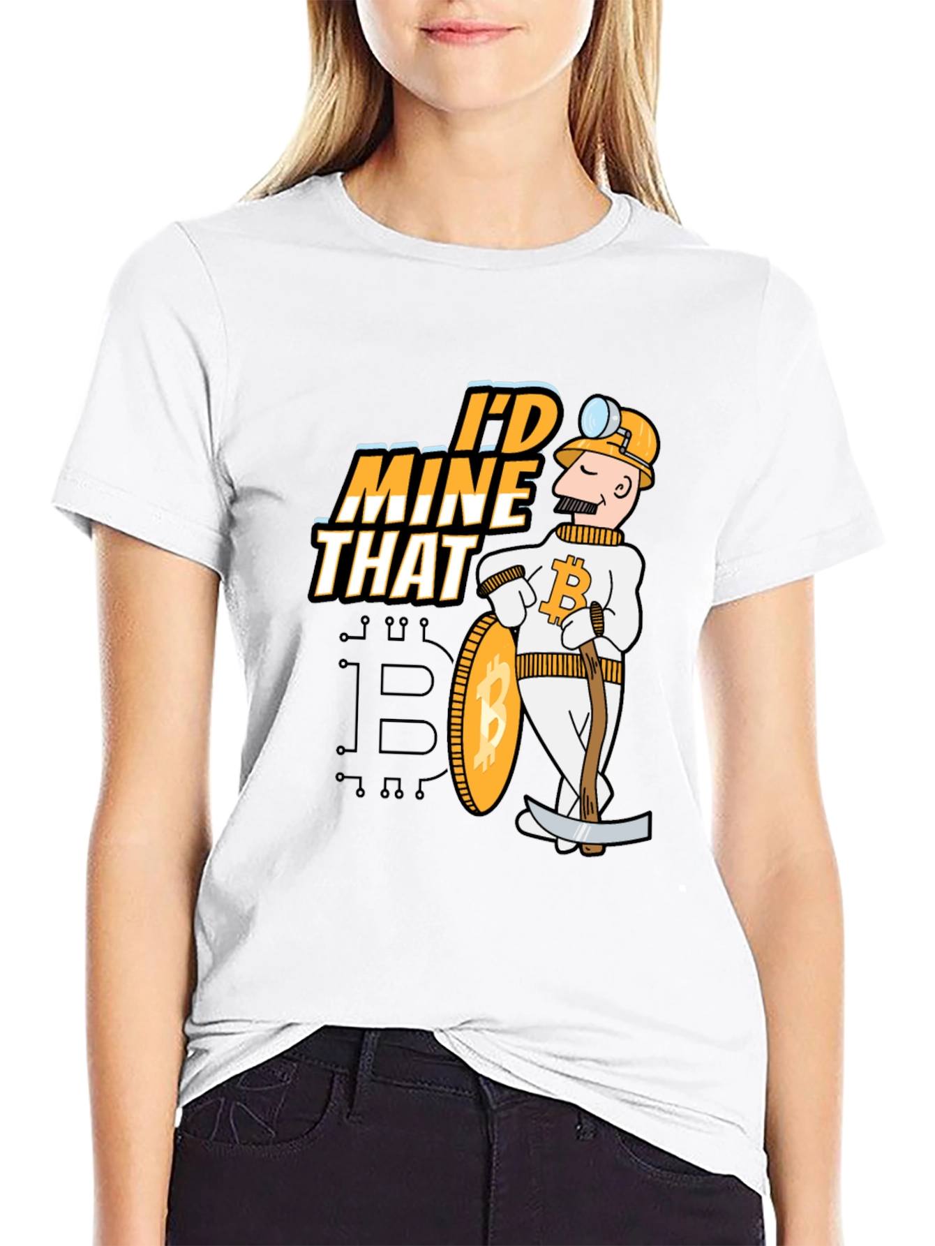 Bitcoin Miner T-Shirt - Crypto Mining Graphic Tee
