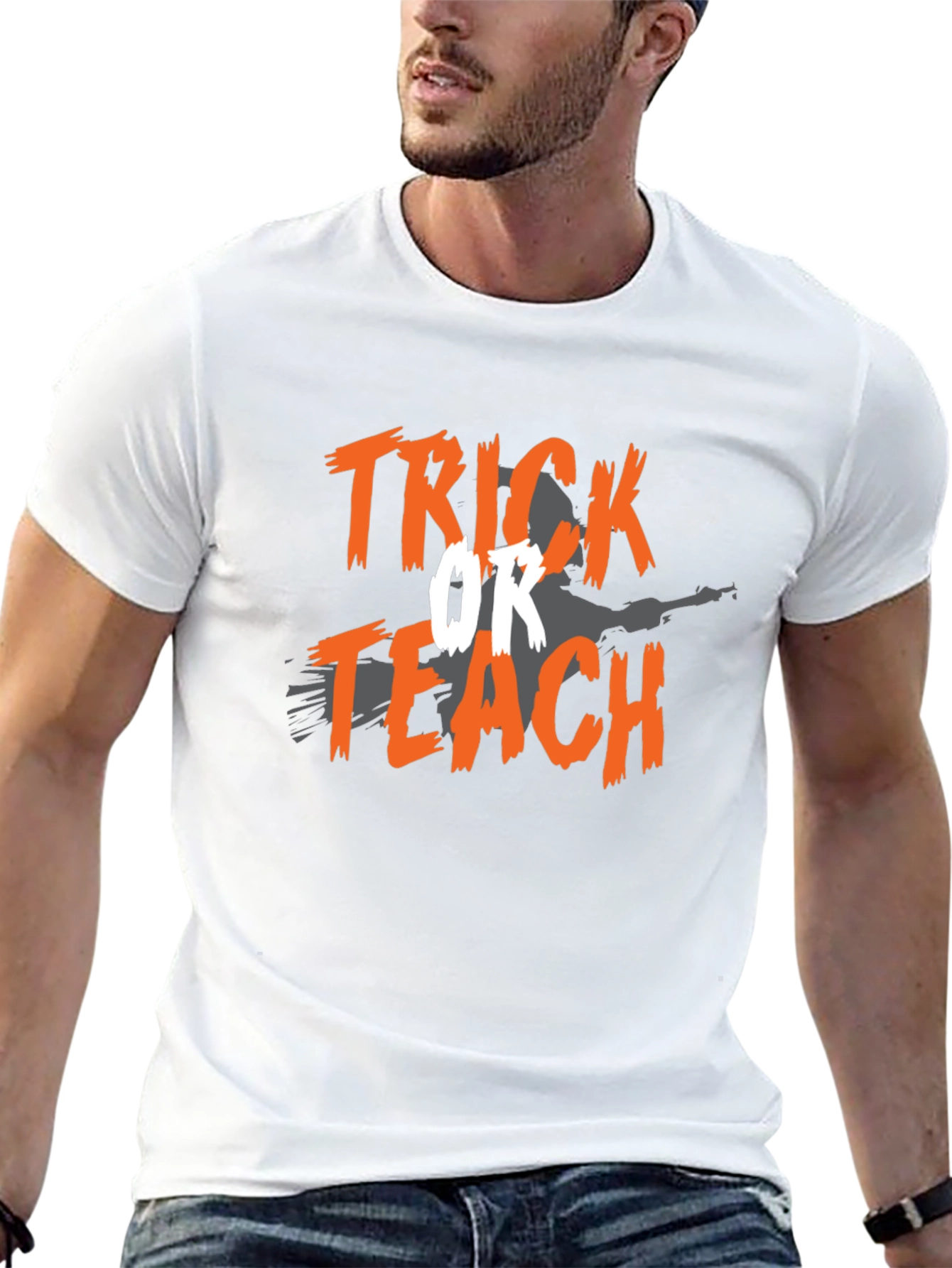 Trick or Teach Halloween T-Shirt