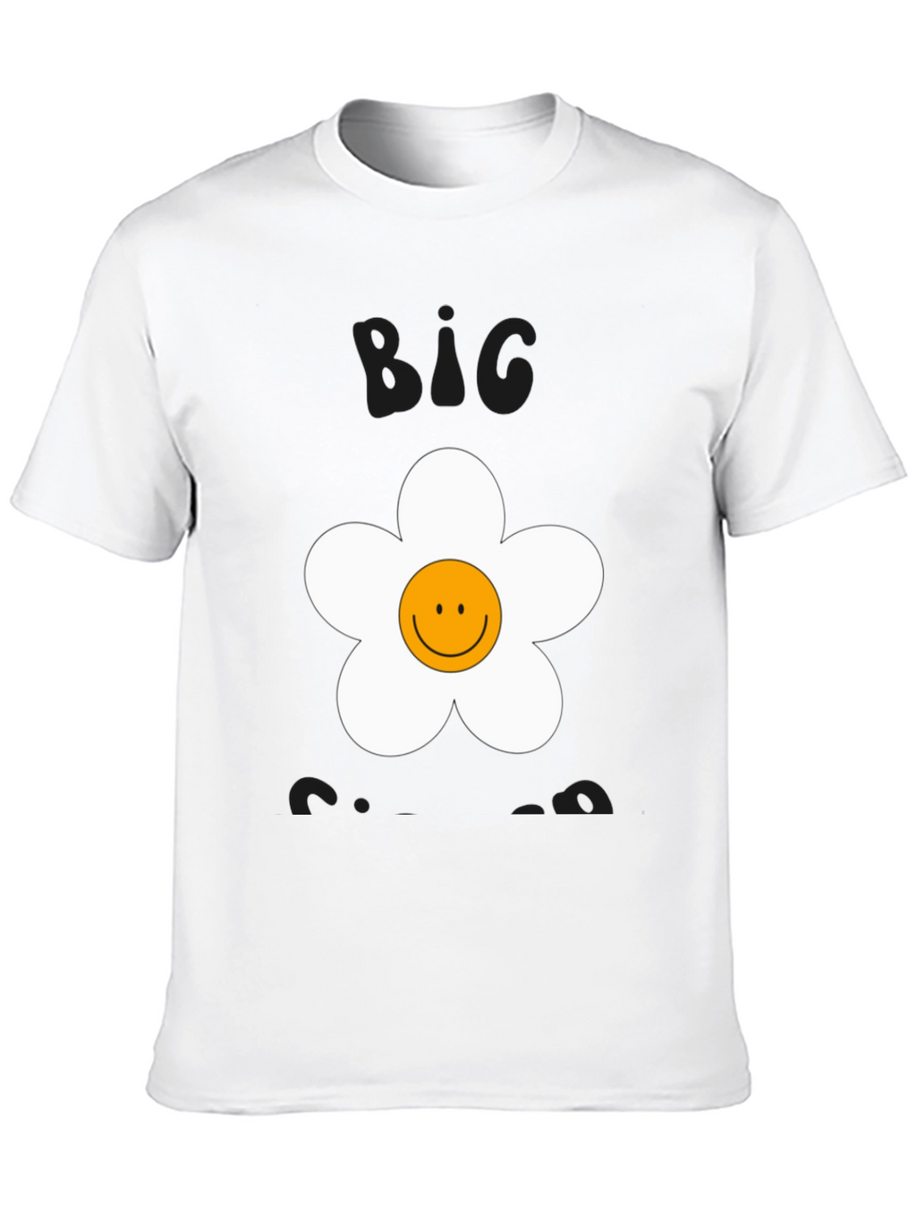 Big Energy Smiley Flower Graphic Tee