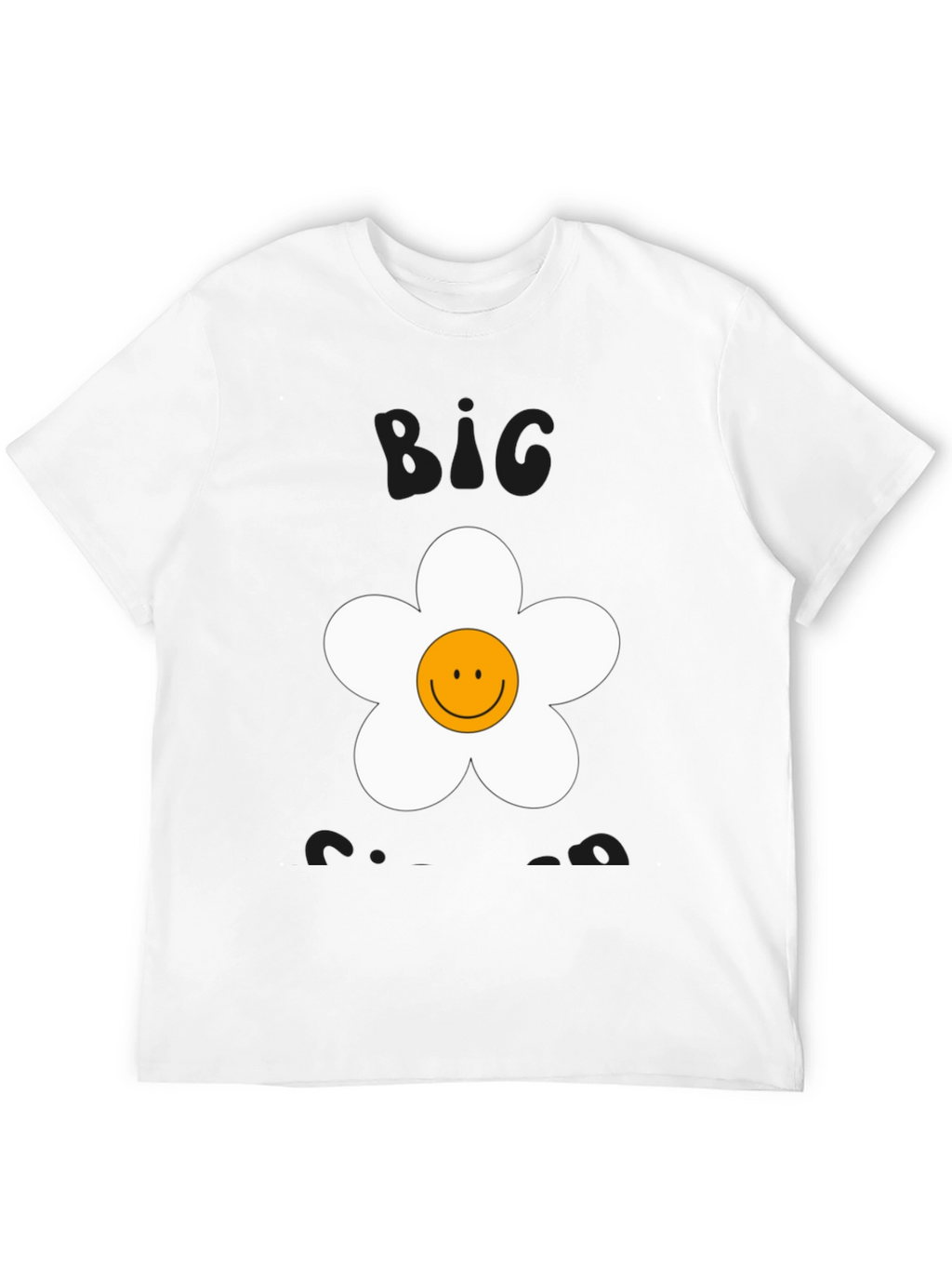 Big Energy Smiley Flower Graphic Tee