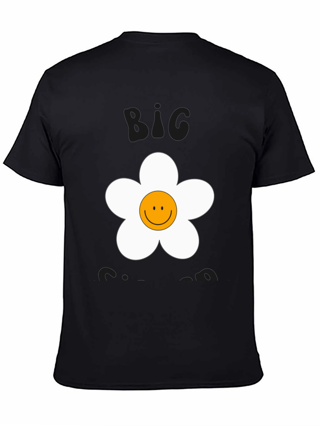 Big Energy Smiley Flower Graphic Tee