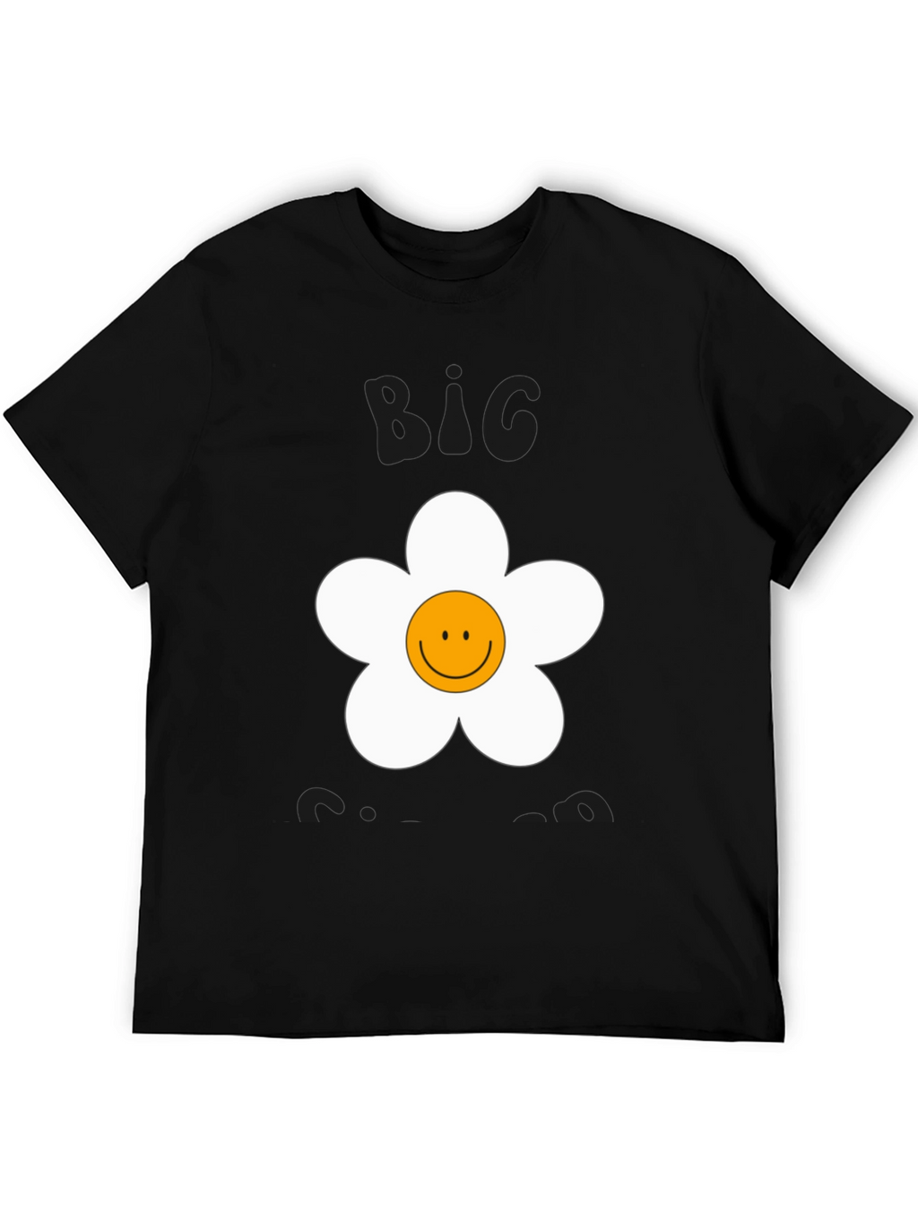 Big Energy Smiley Flower Graphic Tee