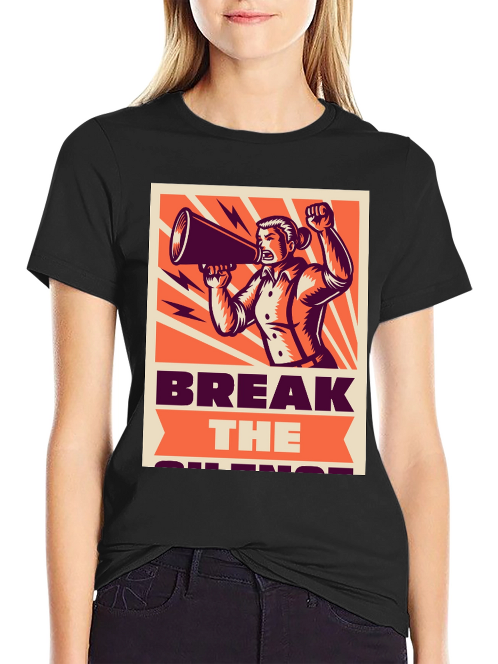 Break the Silence Graphic Tee - Activist Shirt