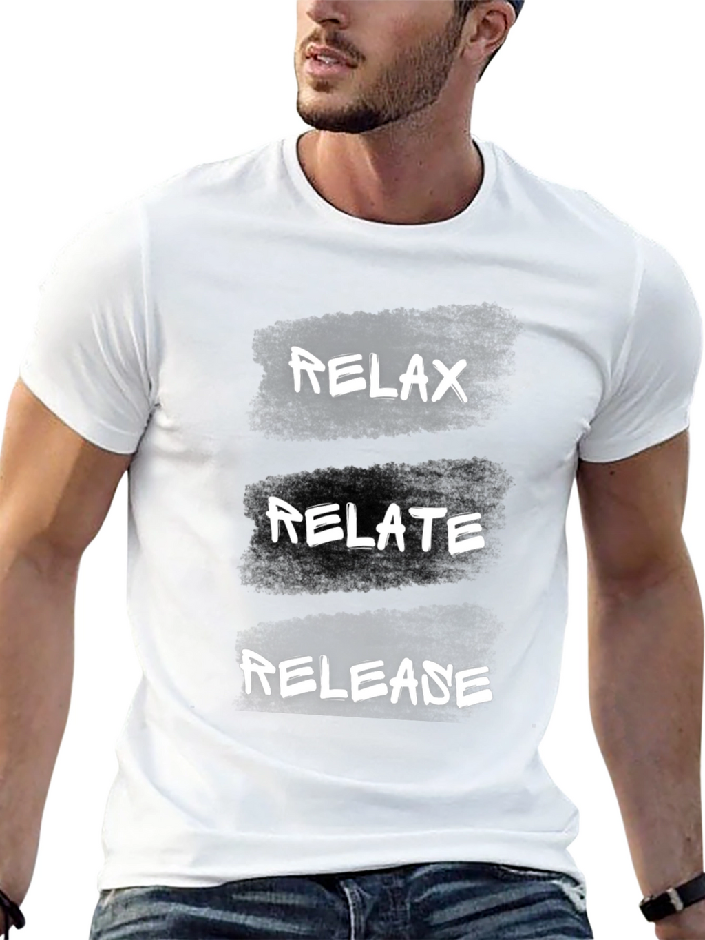 Relax Relate Release Graphic T-Shirt