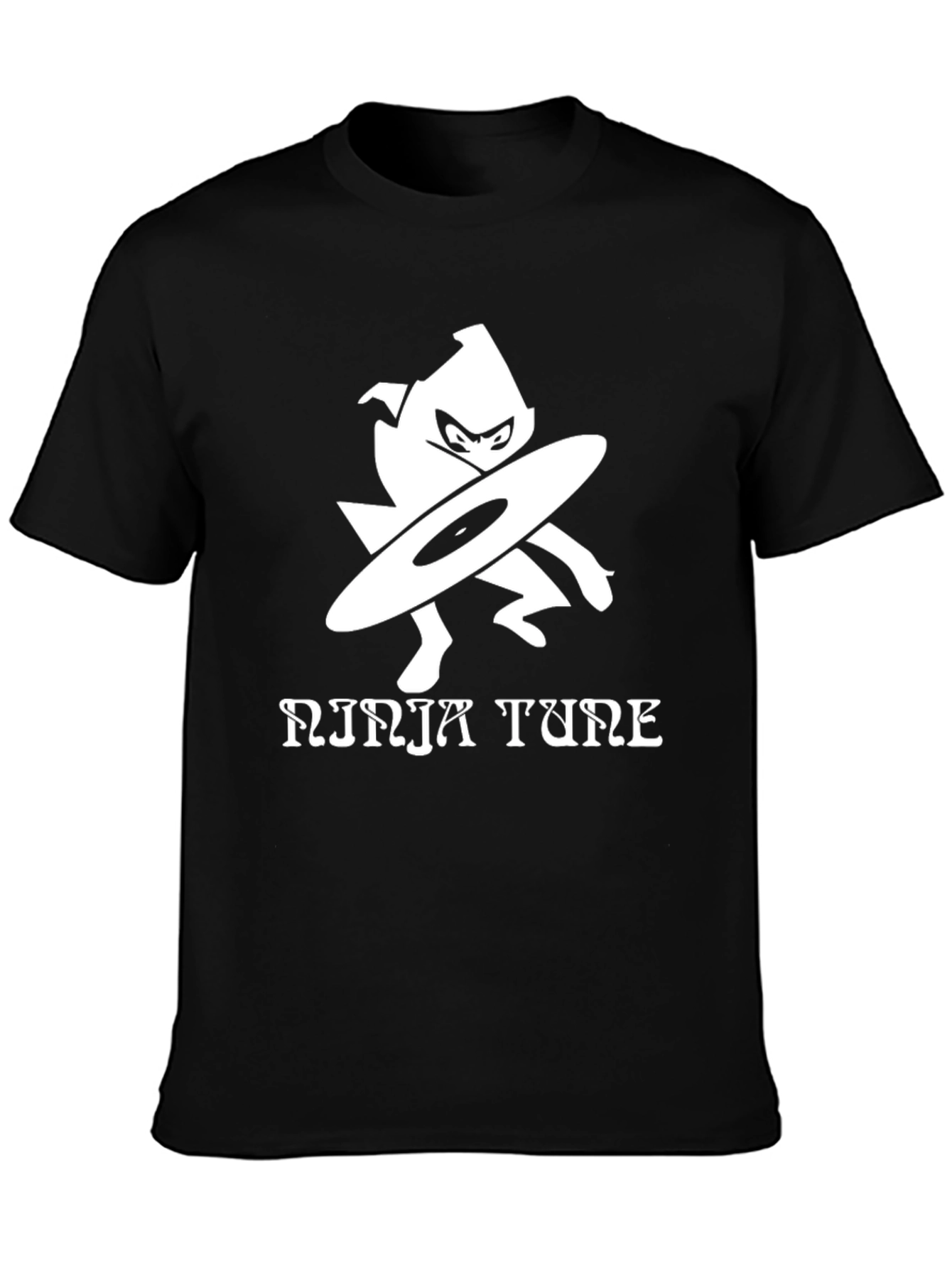 Ninja Tune Black Graphic T-Shirt