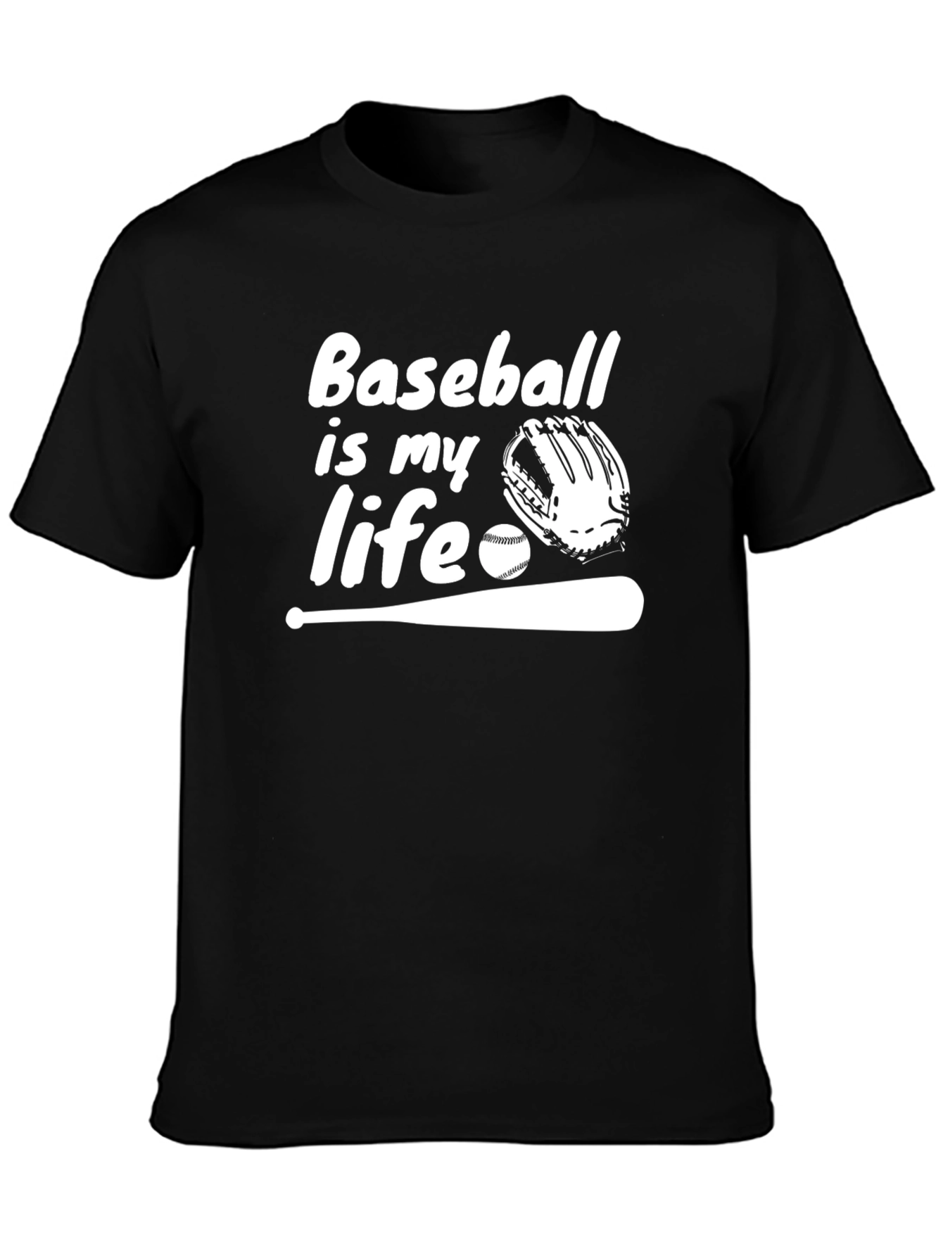 Baseball Is My Life T-Shirt - Sports Tee