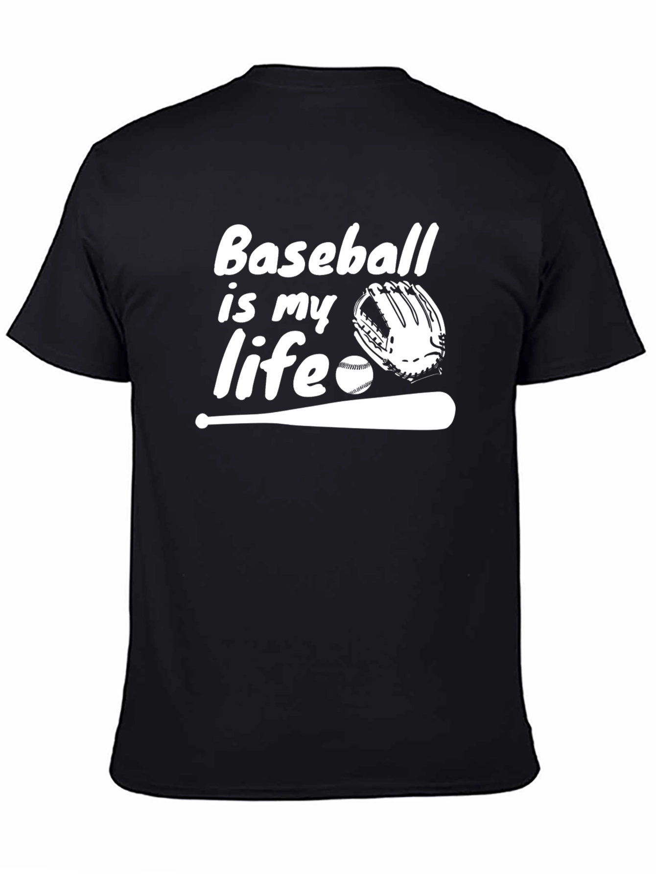Baseball Is My Life T-Shirt - Sports Tee