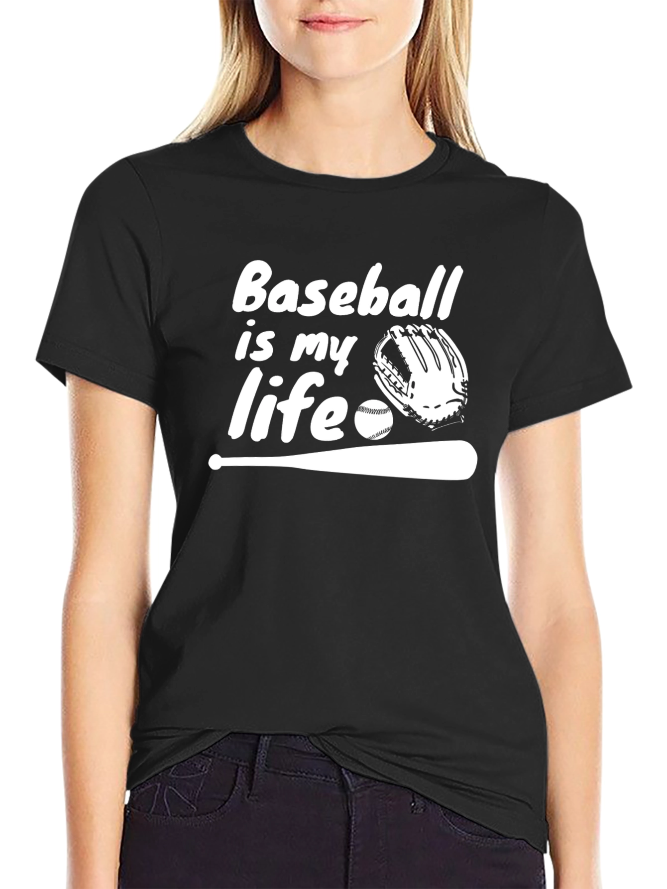 Baseball Is My Life T-Shirt - Sports Tee