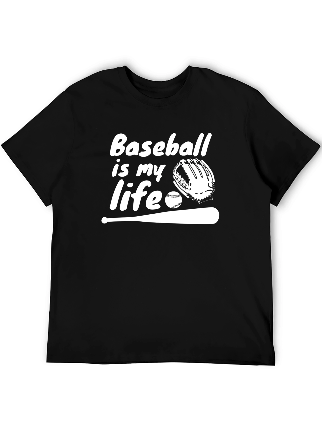 Baseball Is My Life T-Shirt - Sports Tee