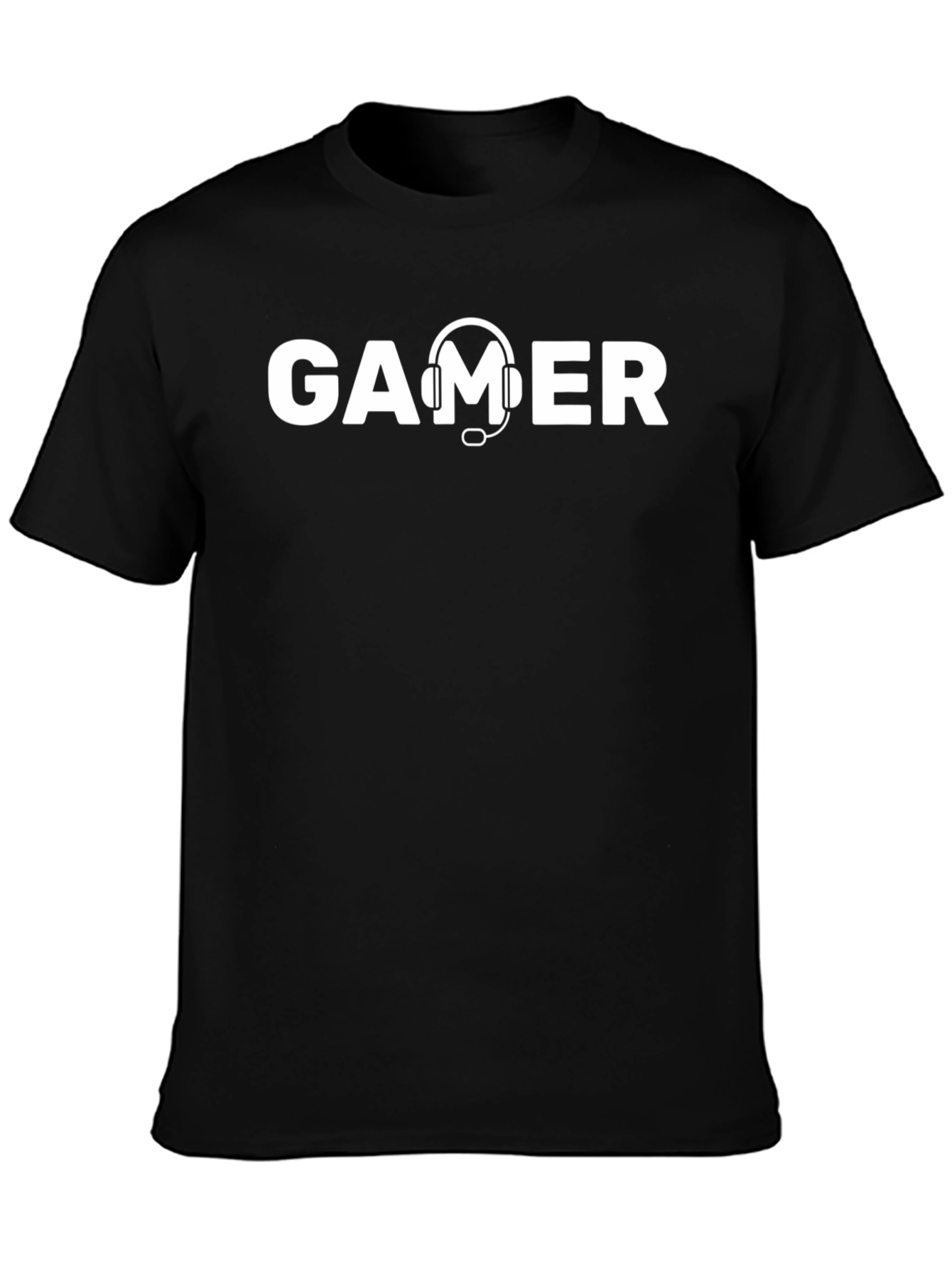Gamer Headset Tee - Cool Graphic Design T-Shirt