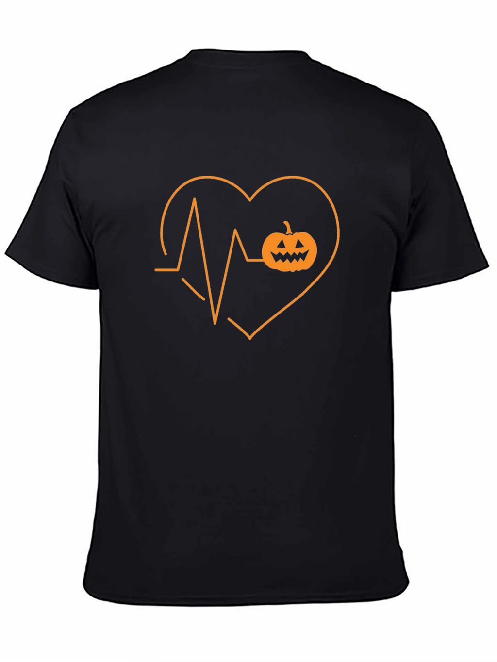 Halloween Heartbeat Pumpkin T-Shirt