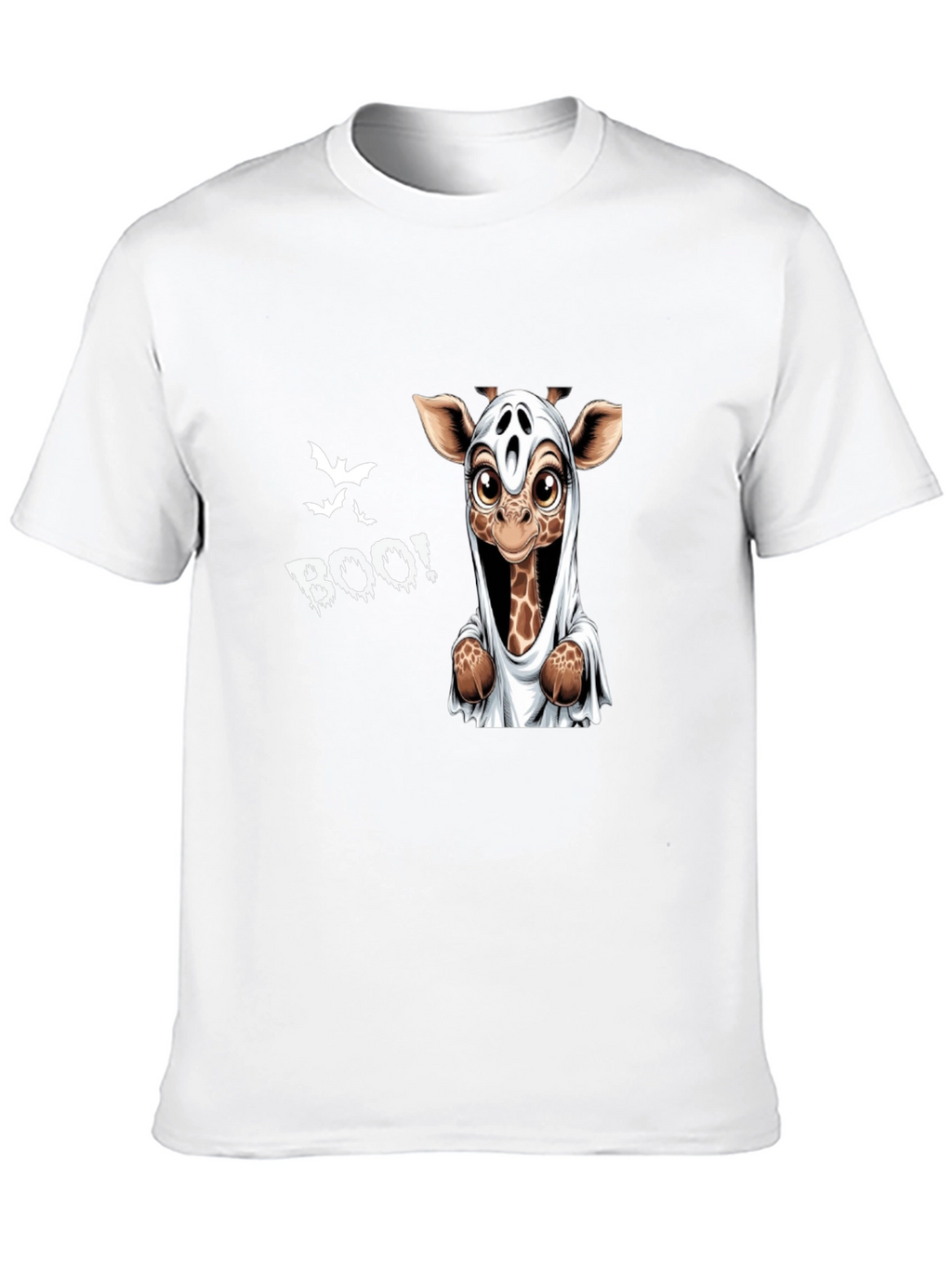 Halloween Giraffe Boo Graphic Tee